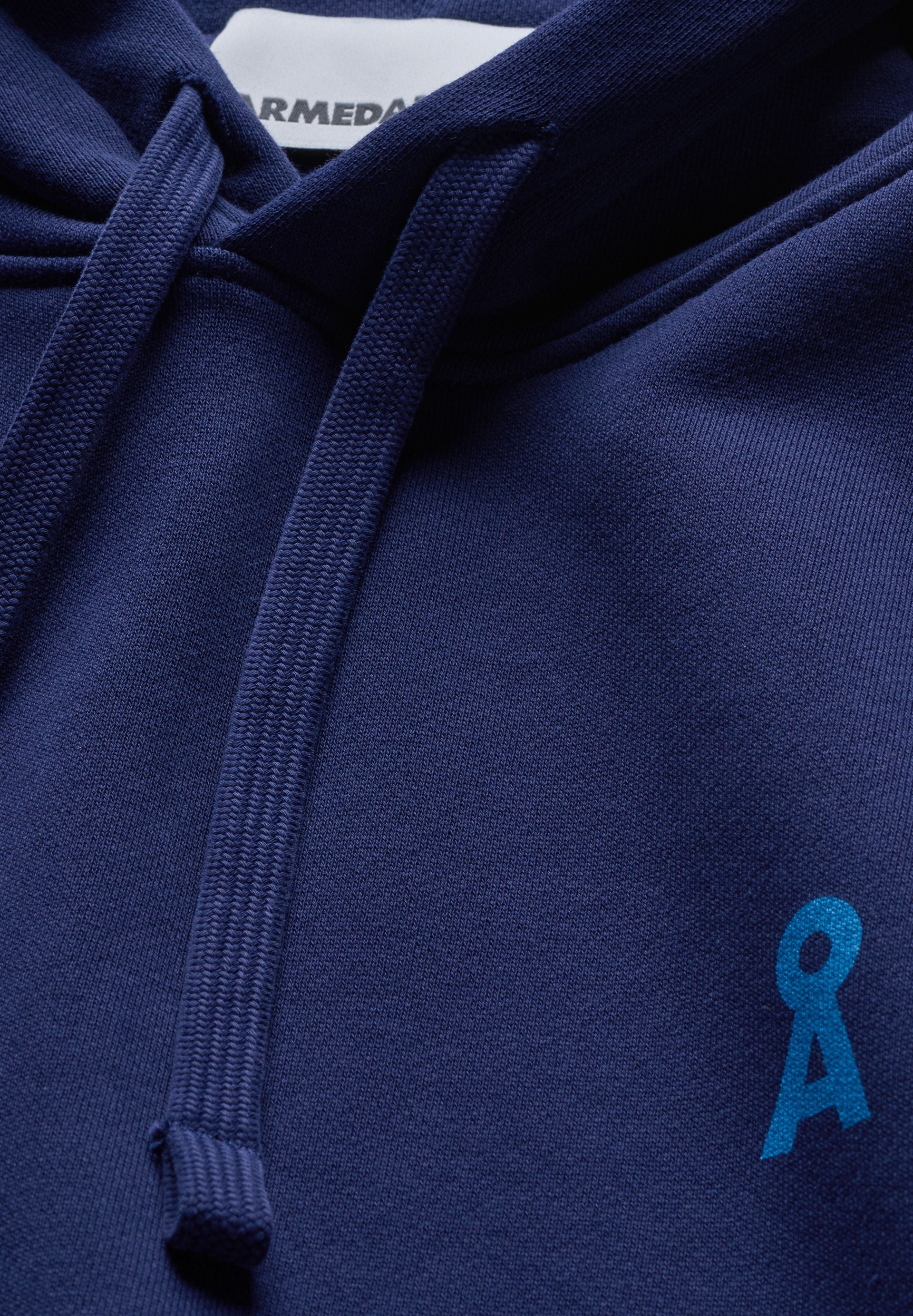 DETOX ARTWORK SWEATHOODIE | tinted navy - Image 6