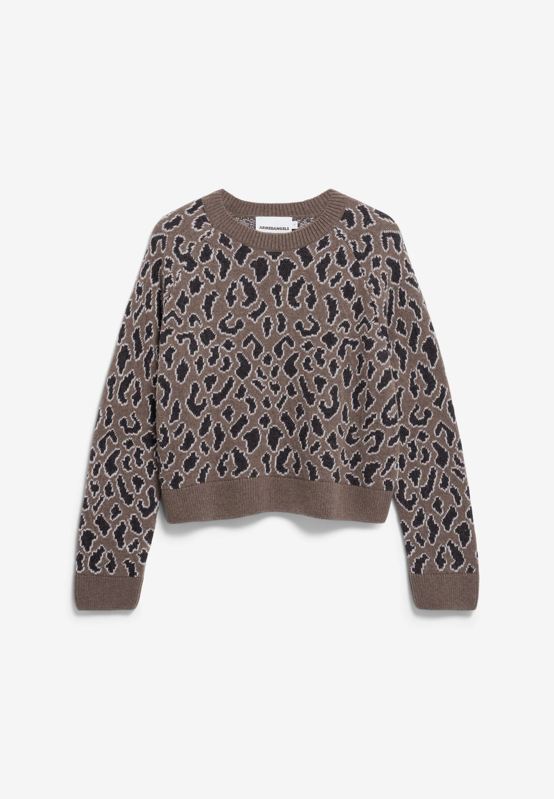 DILIRIAA LEOPAA STRICKPULLOVER | walnut cream - Image 6