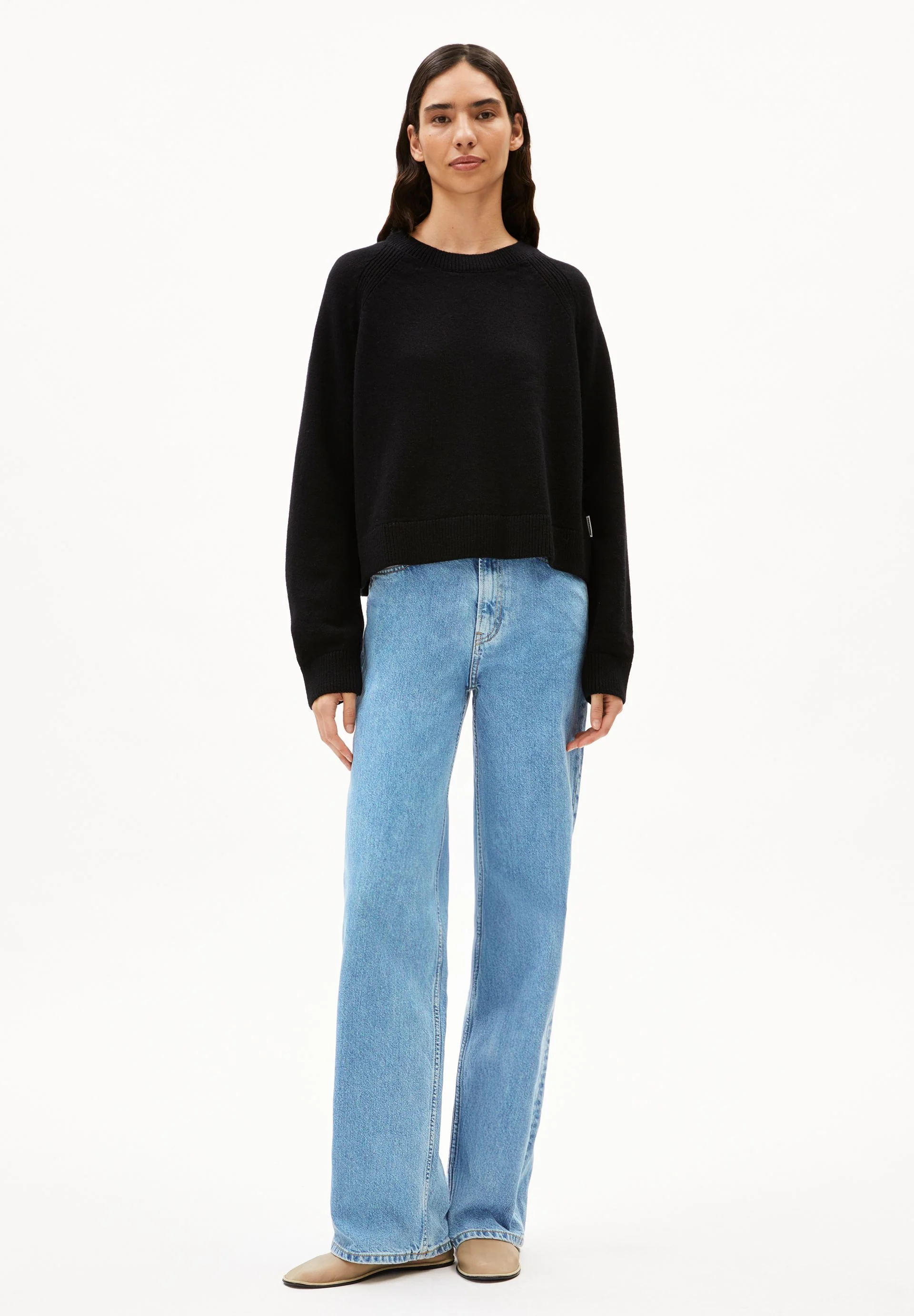 DILIRIAA REGLANA STRICKPULLOVER | black - Image 5