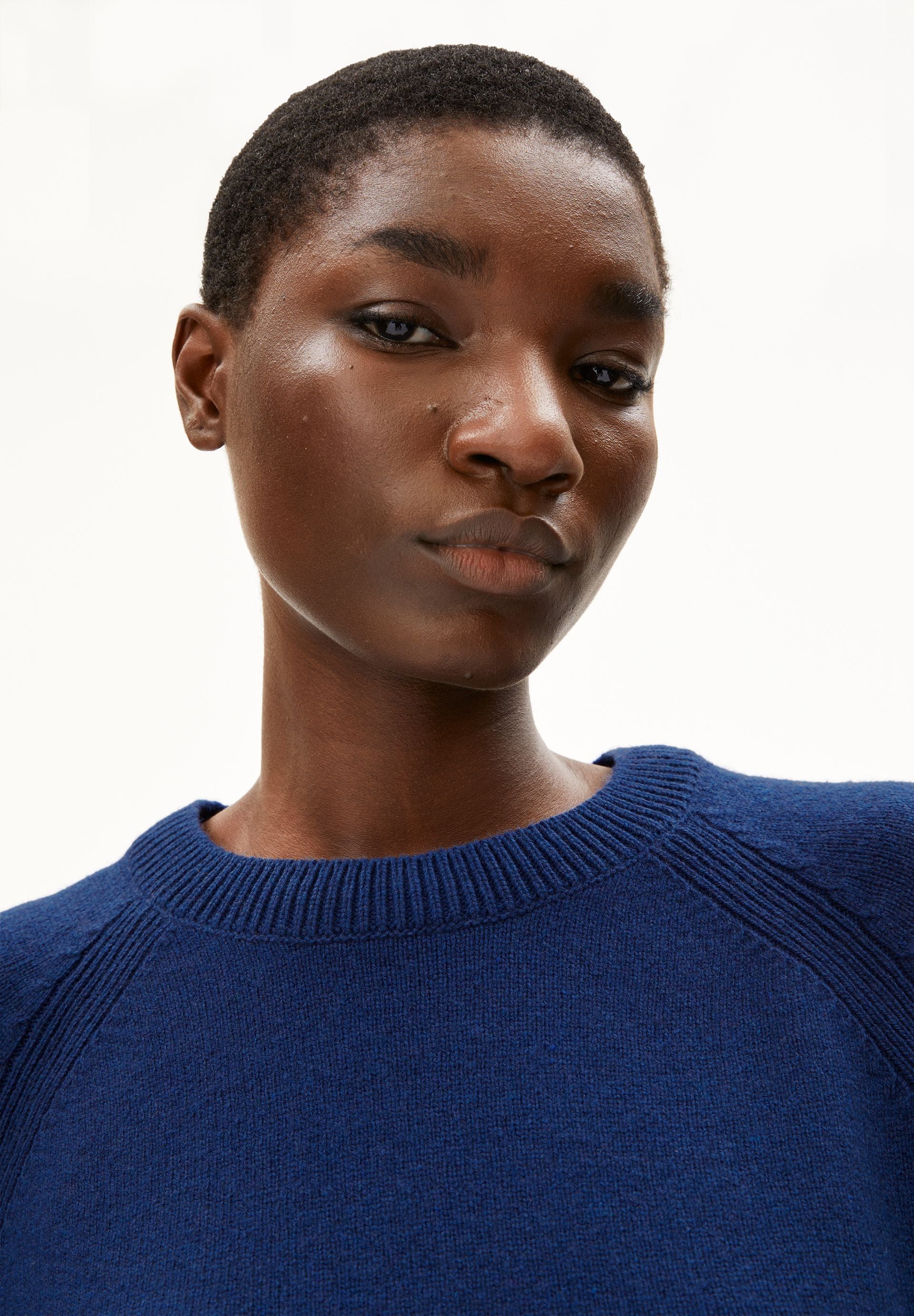 DILIRIAA REGLANA STRICKPULLOVER | blue noon - Image 3