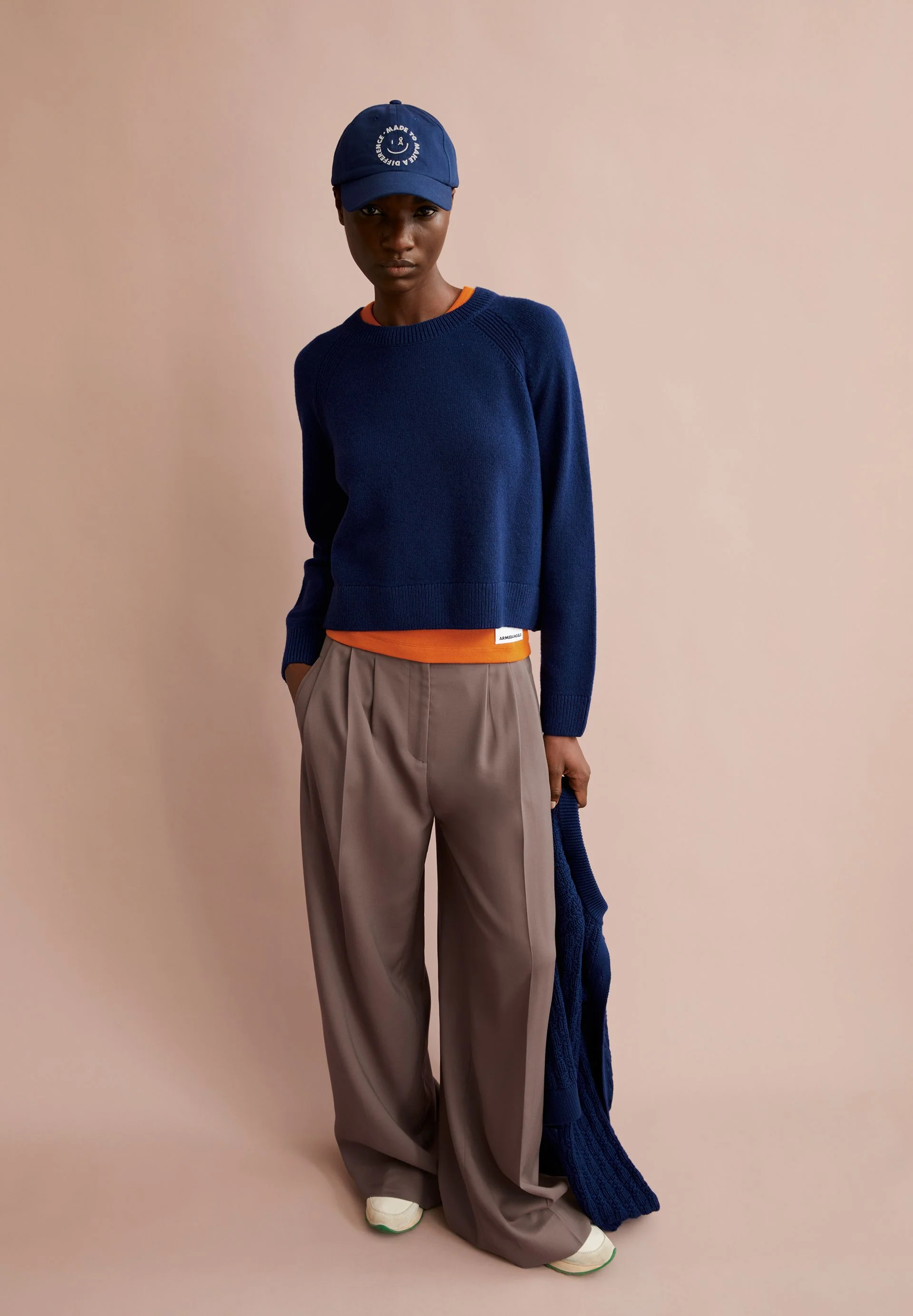 DILIRIAA REGLANA STRICKPULLOVER | blue noon - Image 4