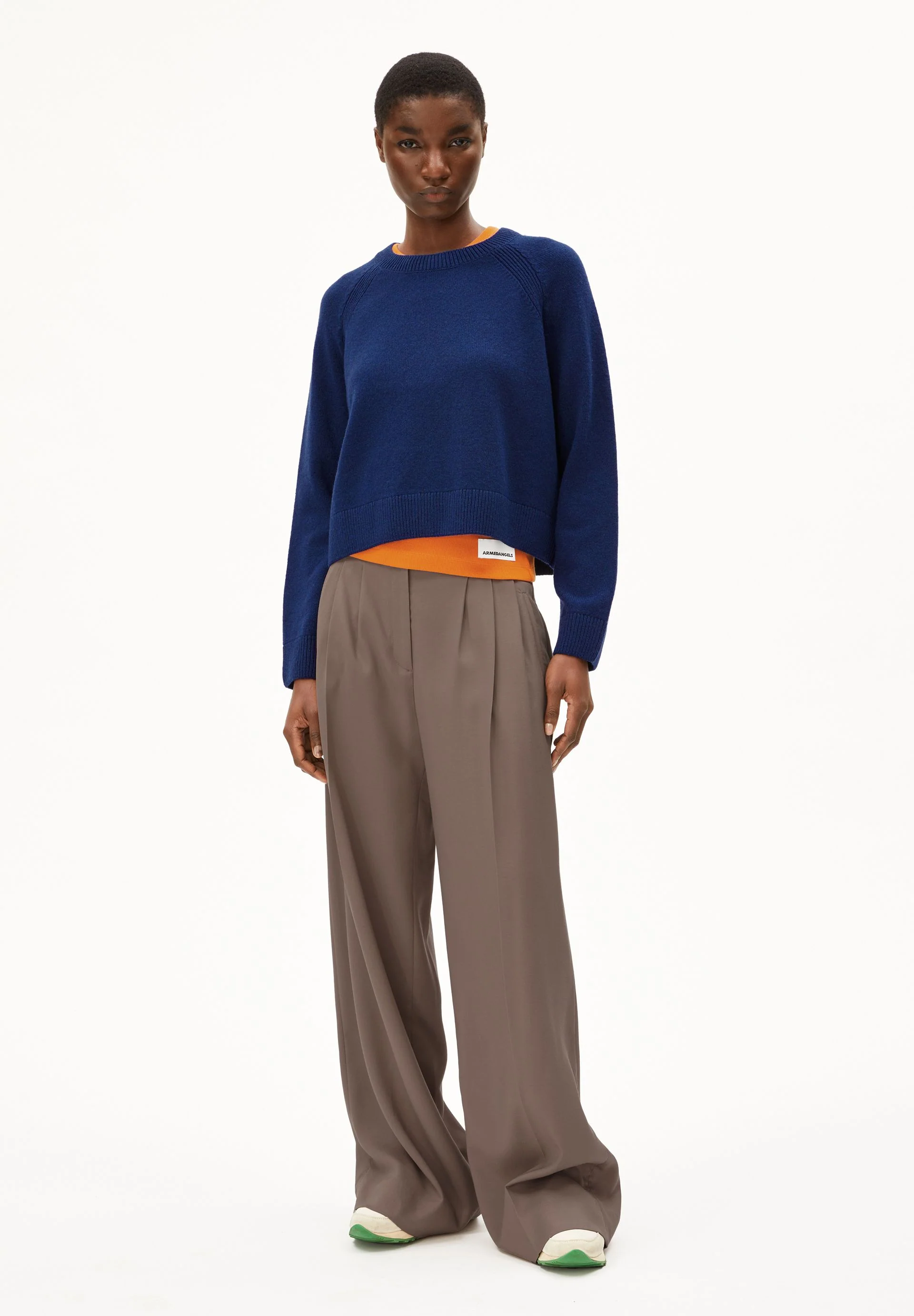 DILIRIAA REGLANA STRICKPULLOVER | blue noon - Image 5