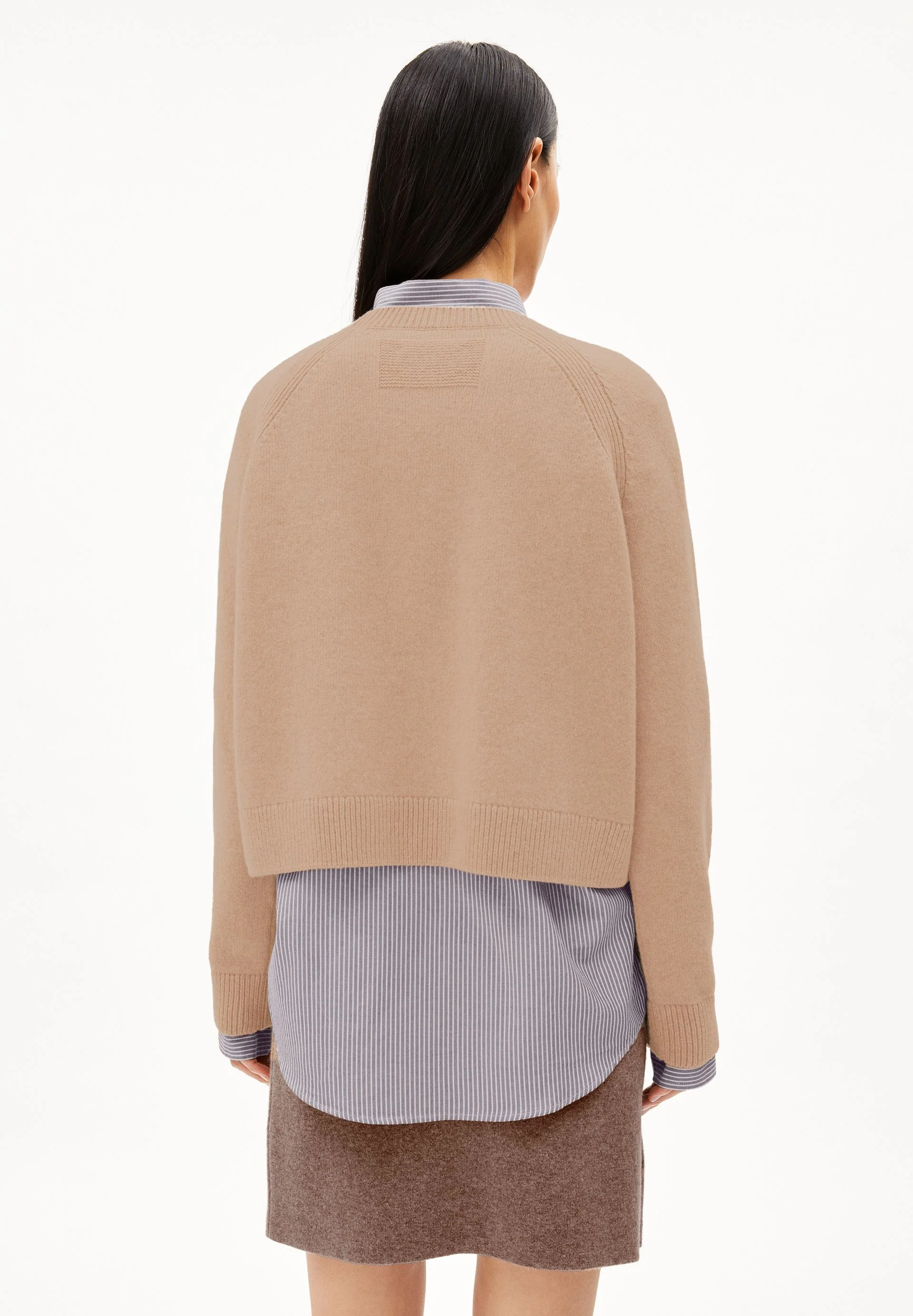 DILIRIAA REGLANA STRICKPULLOVER | cinnamon dust melange - Image 2