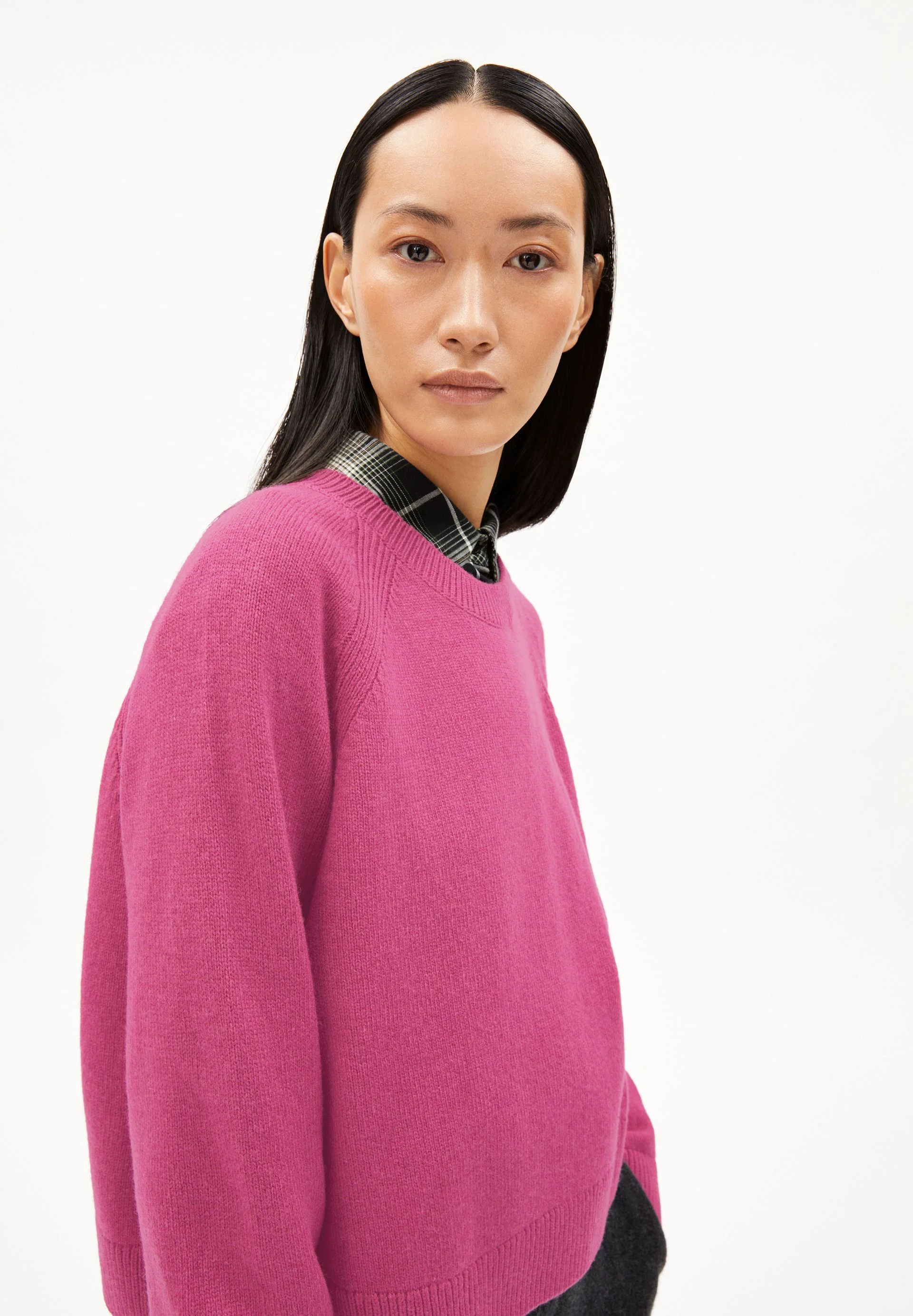 DILIRIAA REGLANA STRICKPULLOVER | crushed berry - Image 3