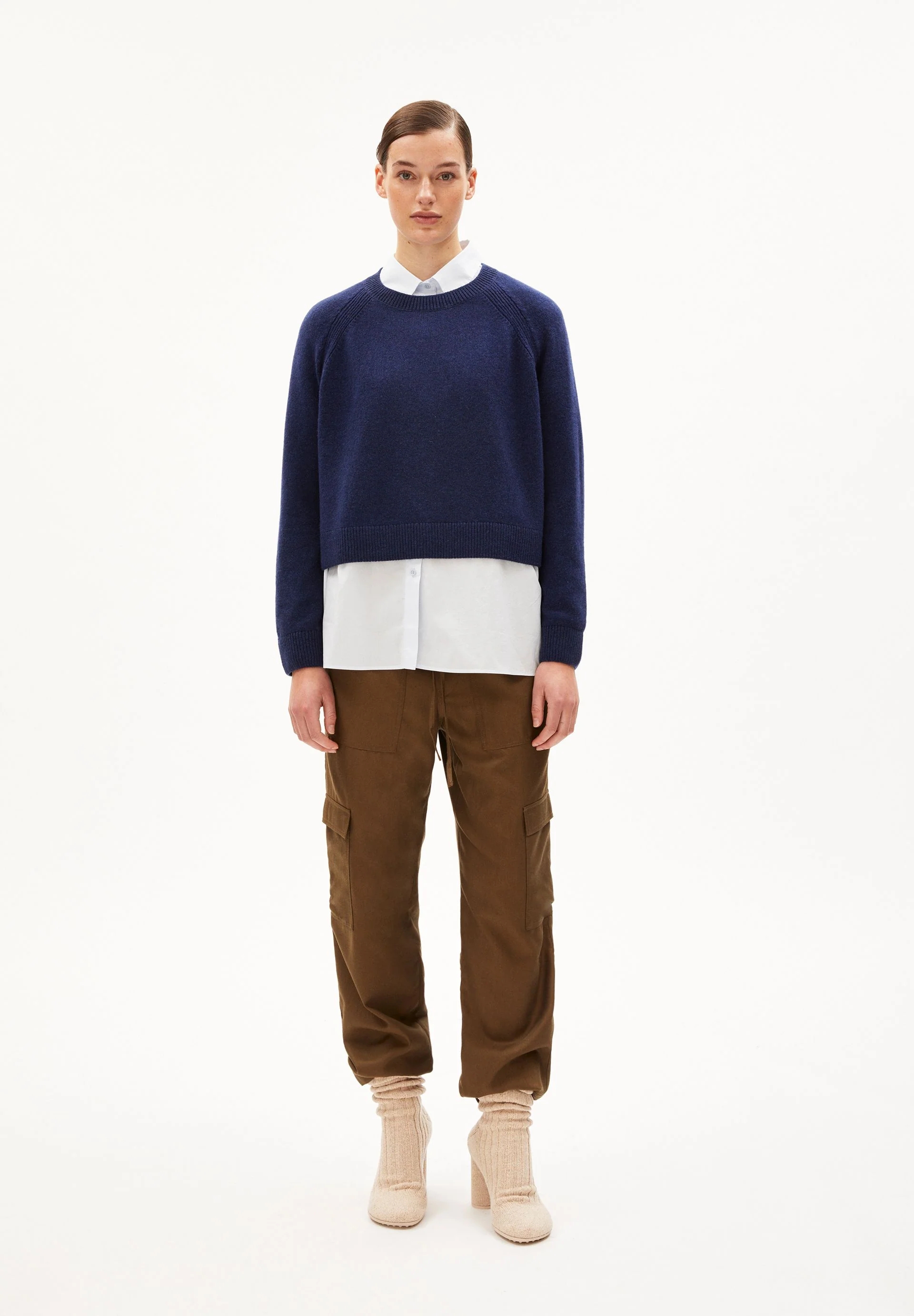 DILIRIAA REGLANA STRICKPULLOVER | deep sea blue - Image 5