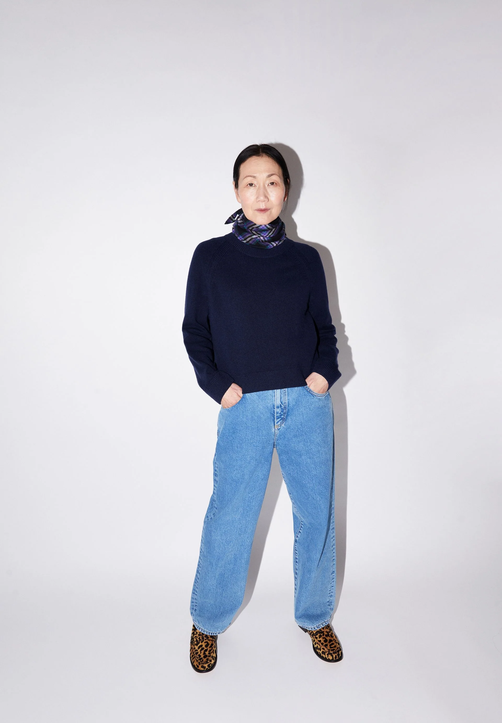 DILIRIAA REGLANA STRICKPULLOVER | night sky - Image 4