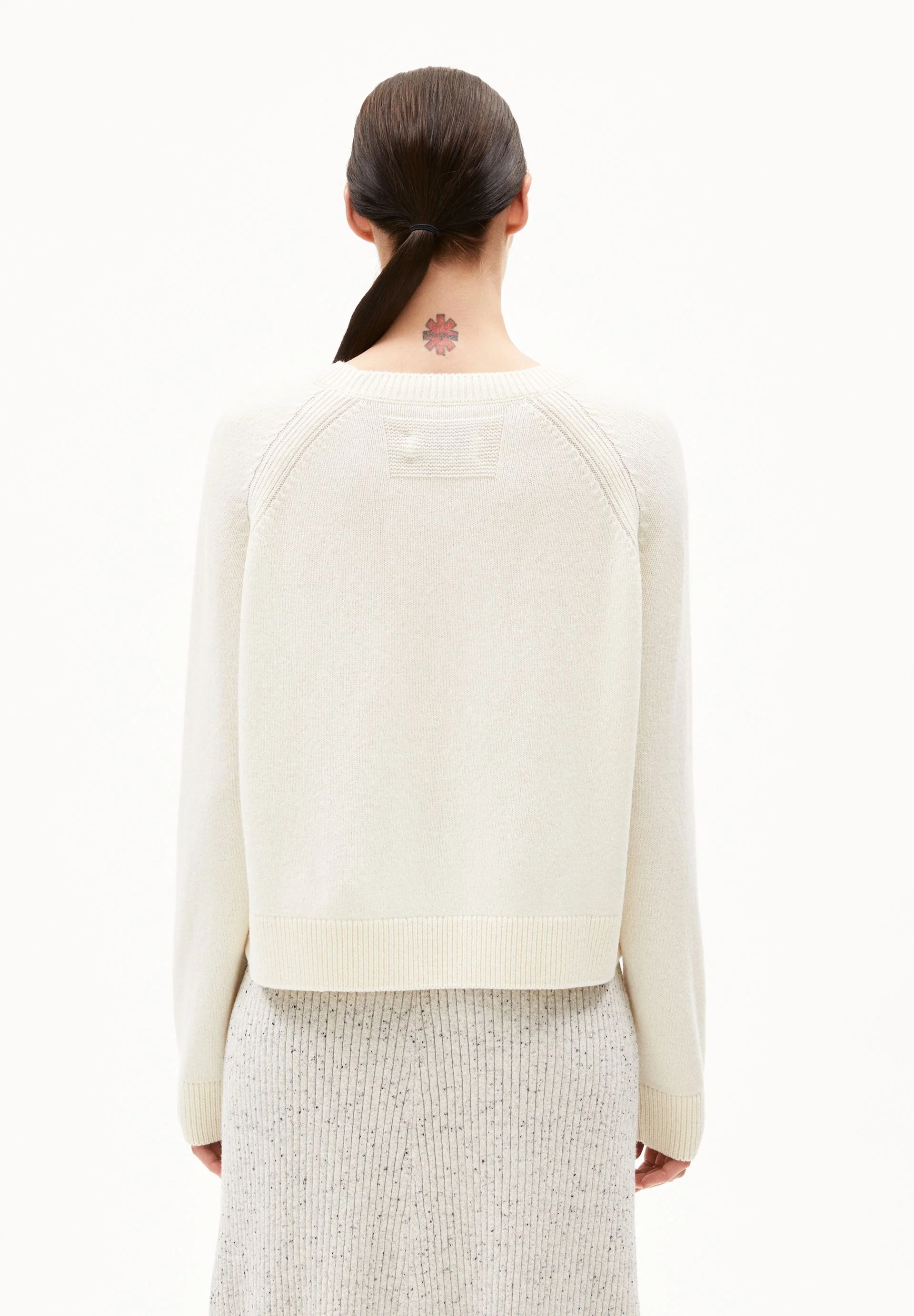 DILIRIAA REGLANA STRICKPULLOVER | oatmilk - Image 2