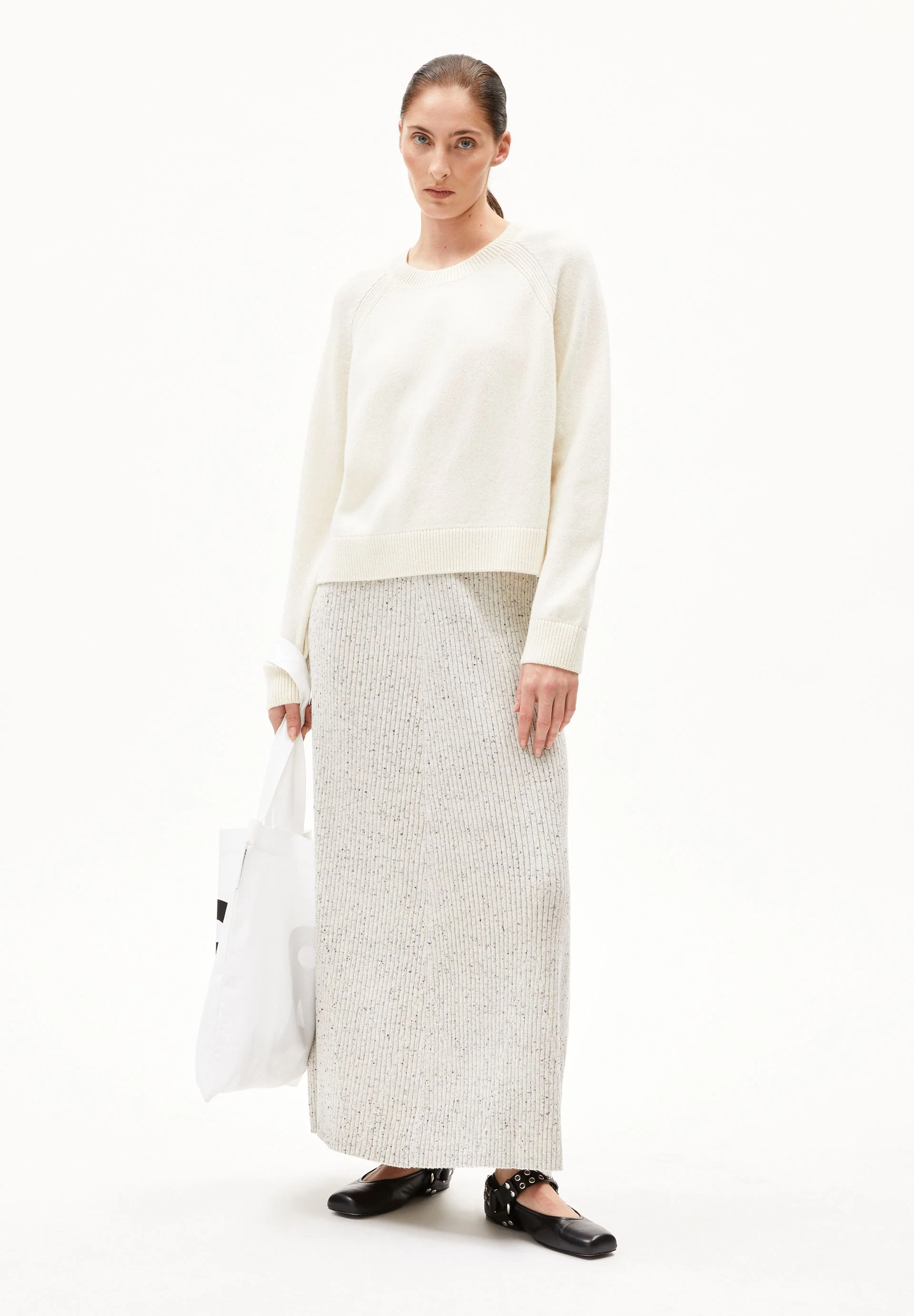 DILIRIAA REGLANA STRICKPULLOVER | oatmilk - Image 5