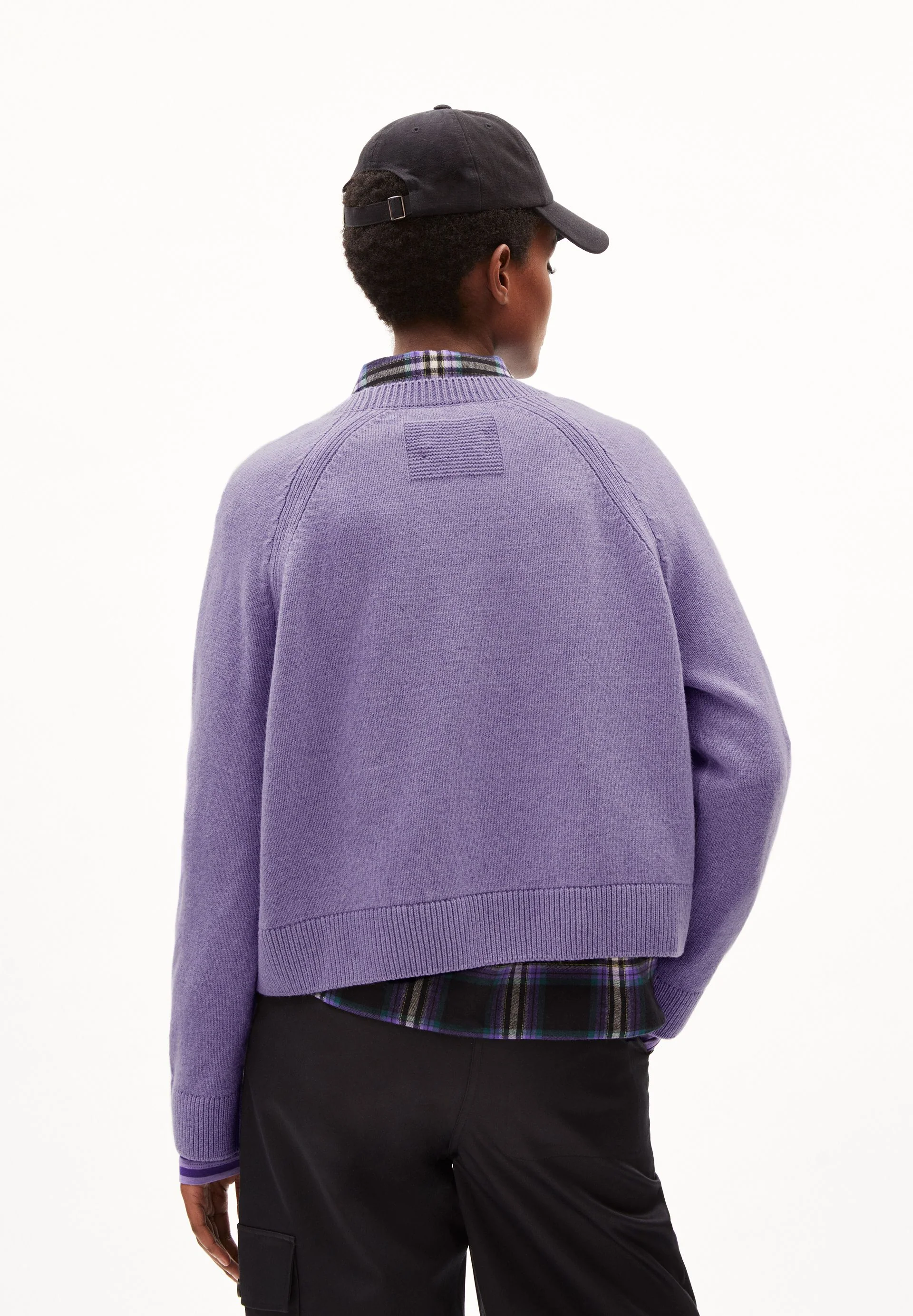 DILIRIAA REGLANA STRICKPULLOVER | purple stone - Image 2