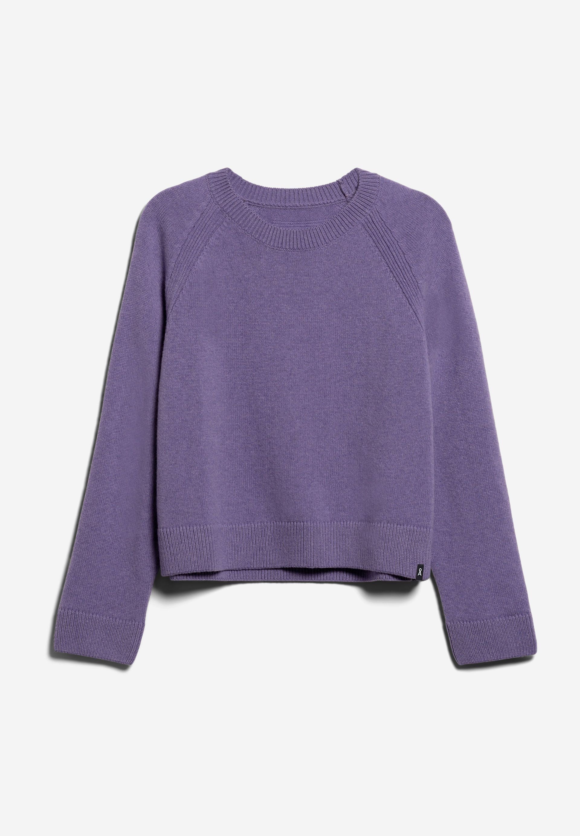 DILIRIAA REGLANA STRICKPULLOVER | purple stone - Image 6
