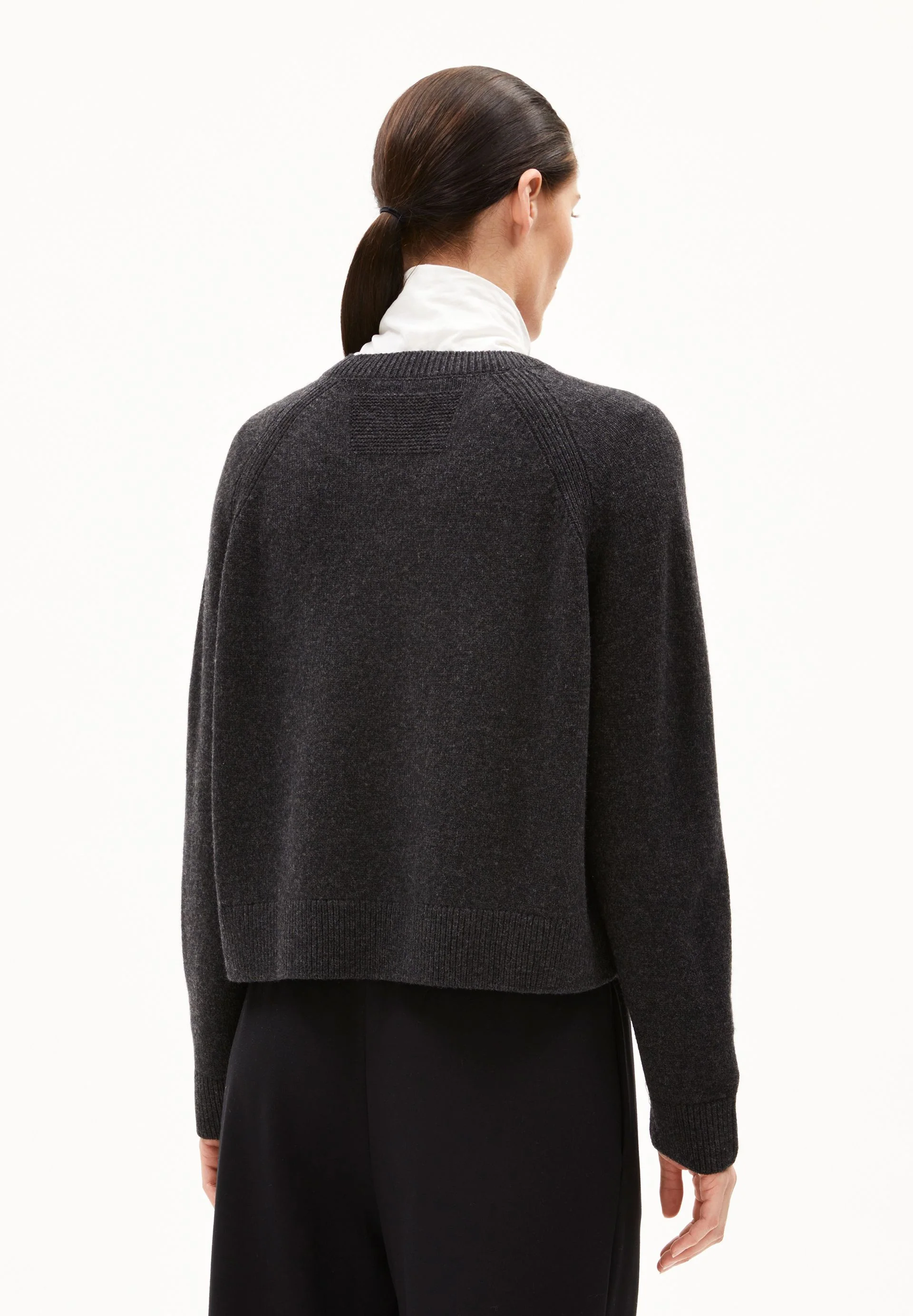 DILIRIAA REGLANA STRICKPULLOVER | steel melange - Image 2