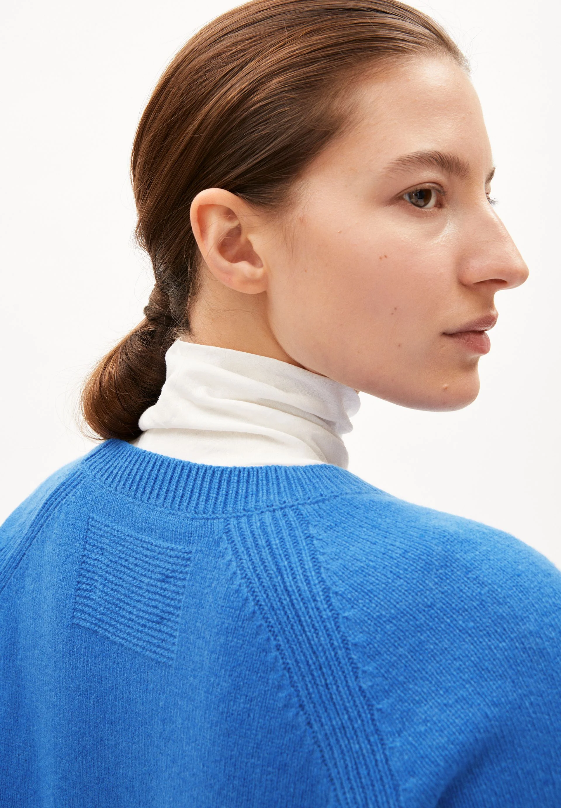 DILIRIAA REGLANA STRICKPULLOVER | warm blue - Image 3