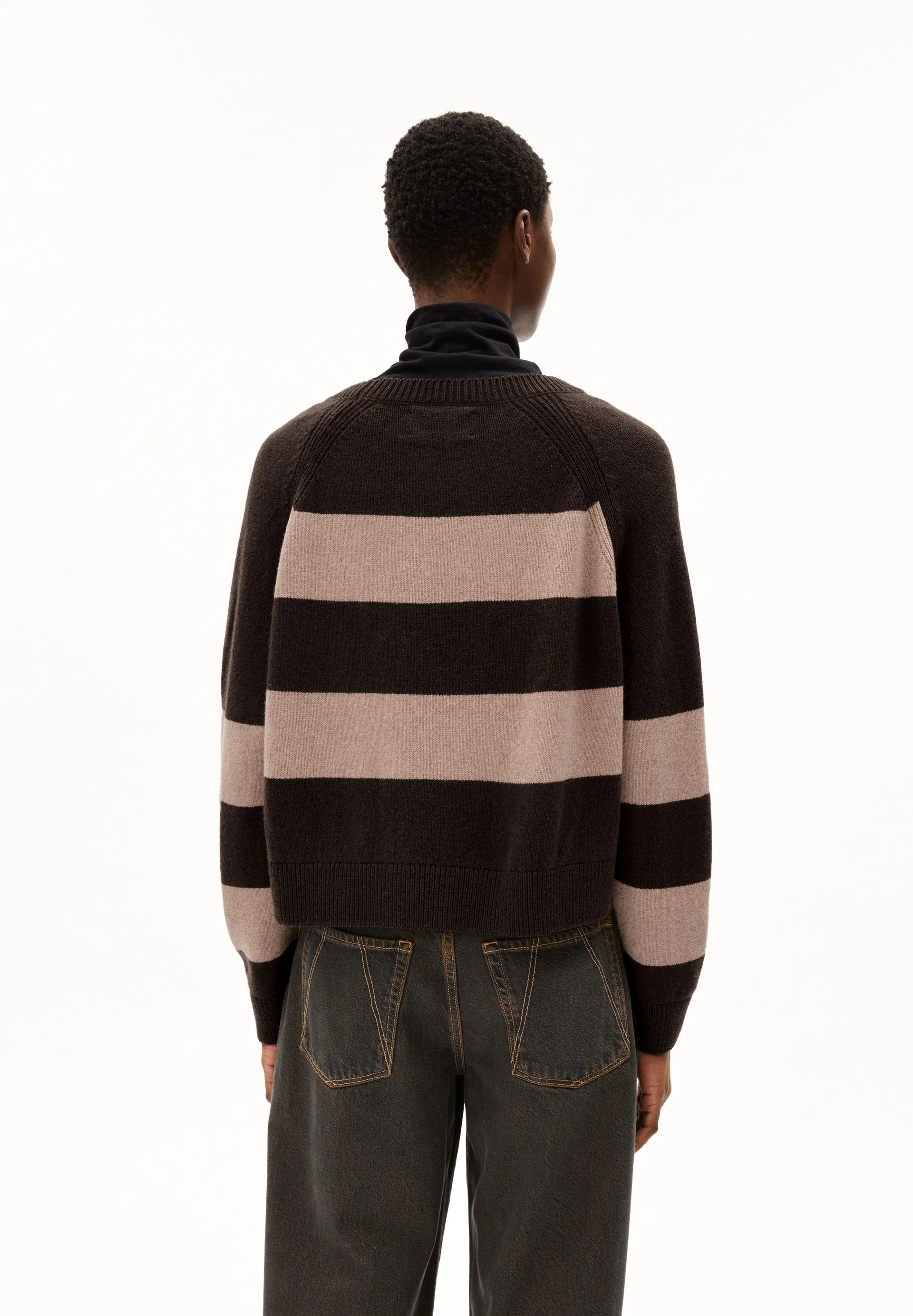 DILIRIAA STRIPES | coffee-cinnamon dust melange - Image 2