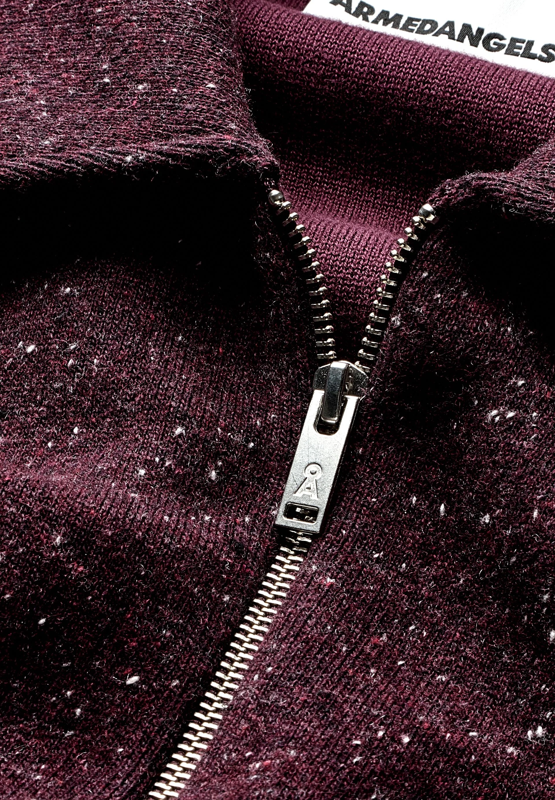DOROTHEAA TWEED JACKE | dark cranberry - Image 6