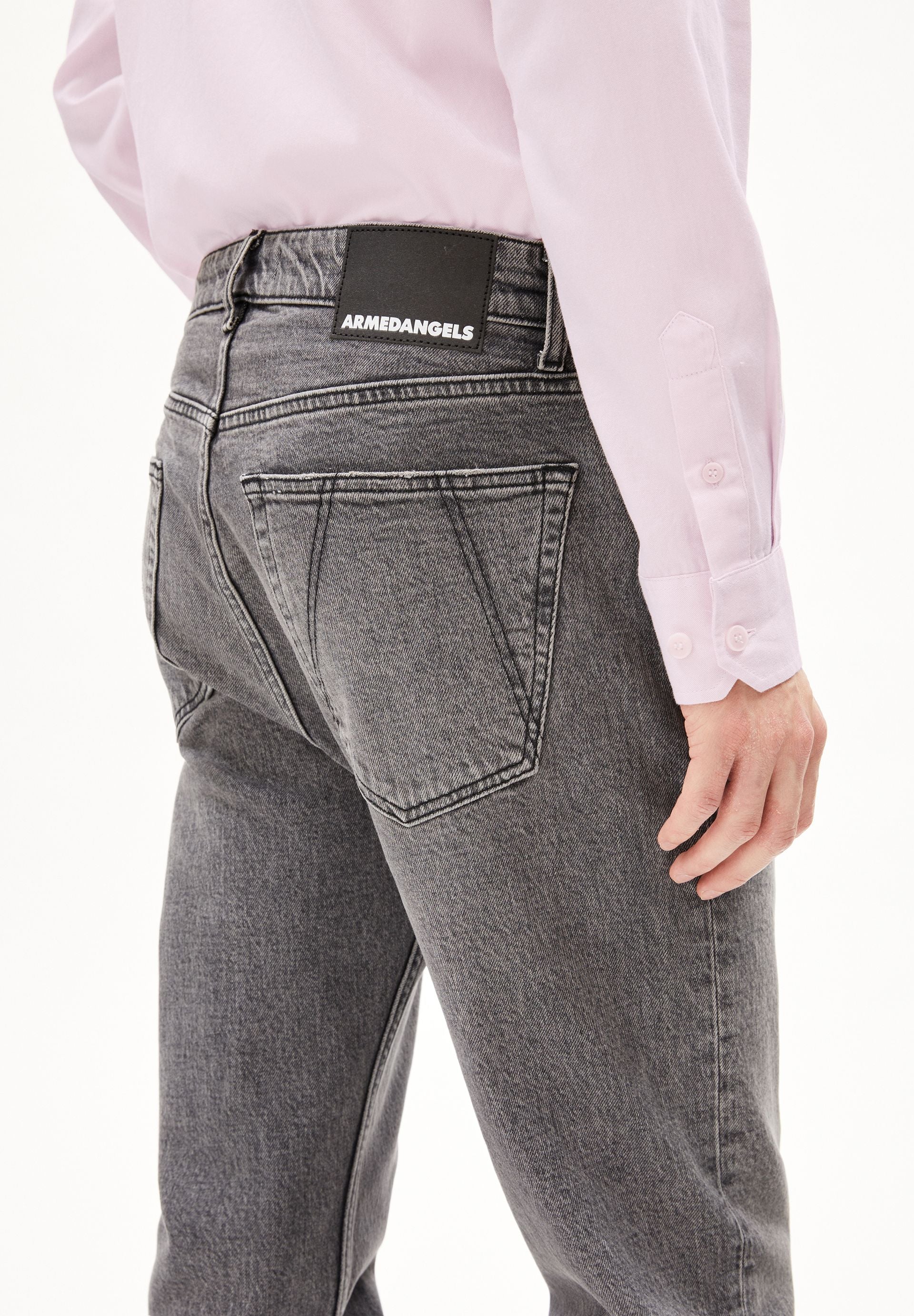 DYLAANO STRAIGHT JEANS | black shadow - Image 3