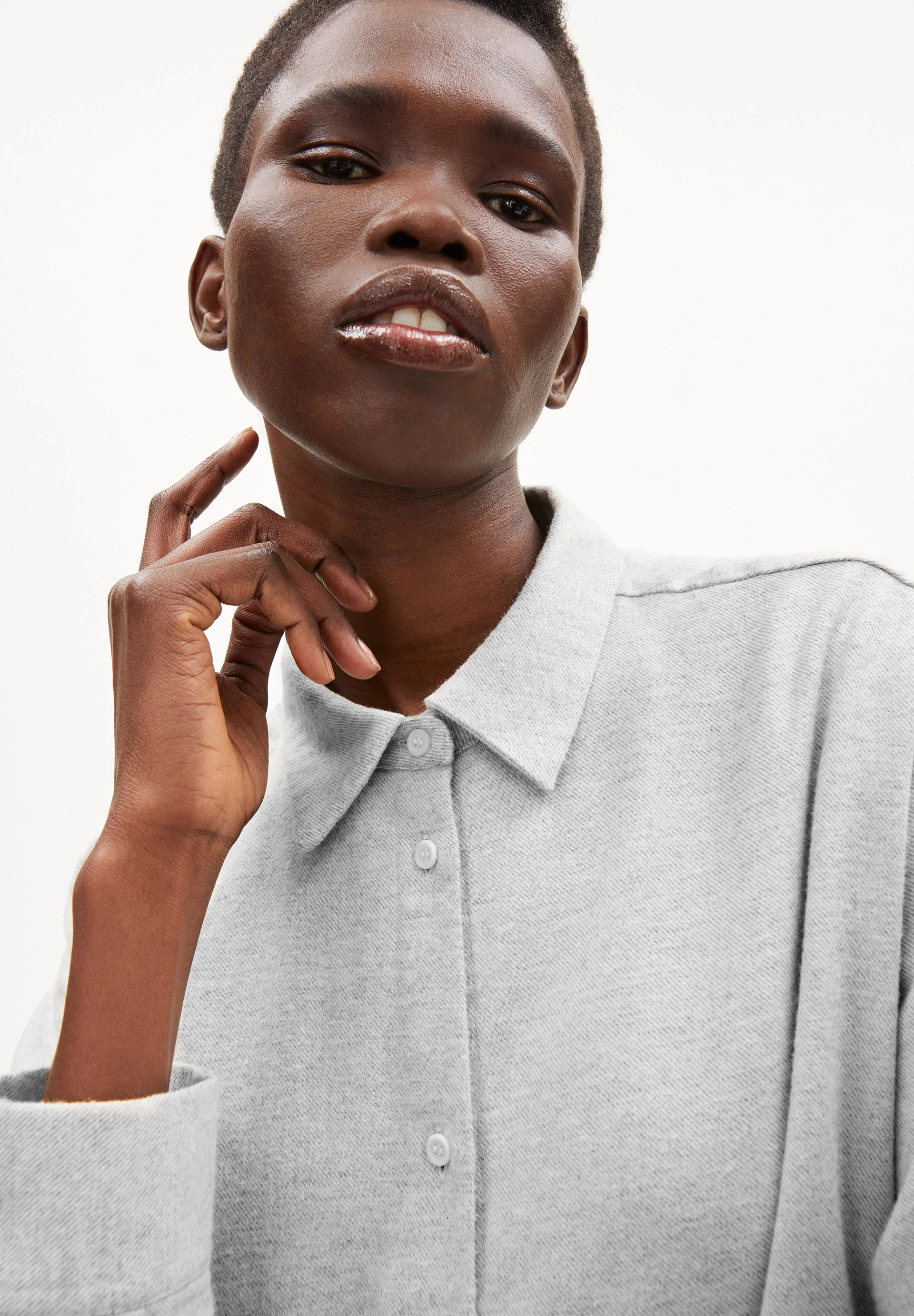 EALGAA BRUSHED | grey melange - Image 3