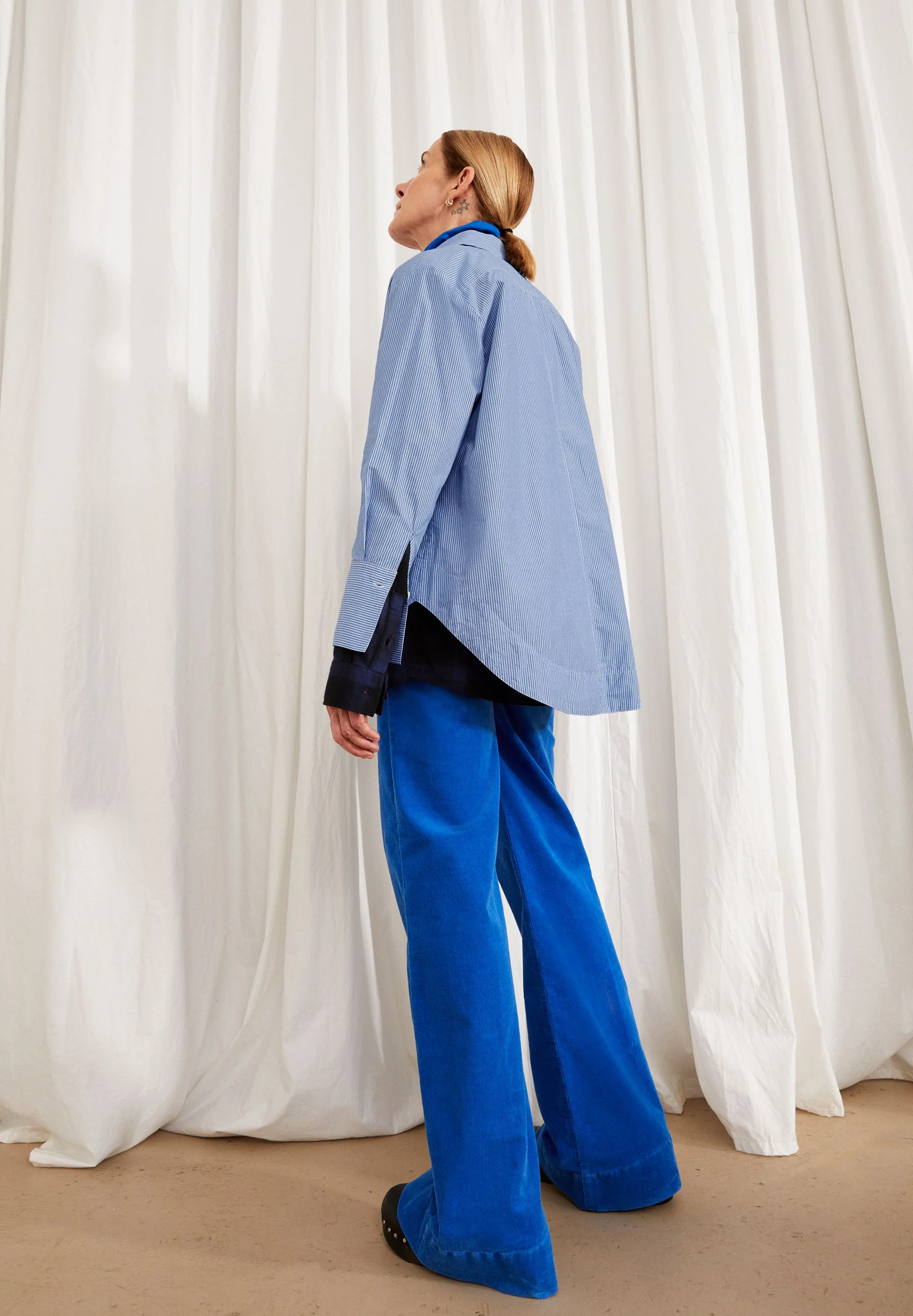 EASSAAL STRIPED | warm blue-white - Image 4
