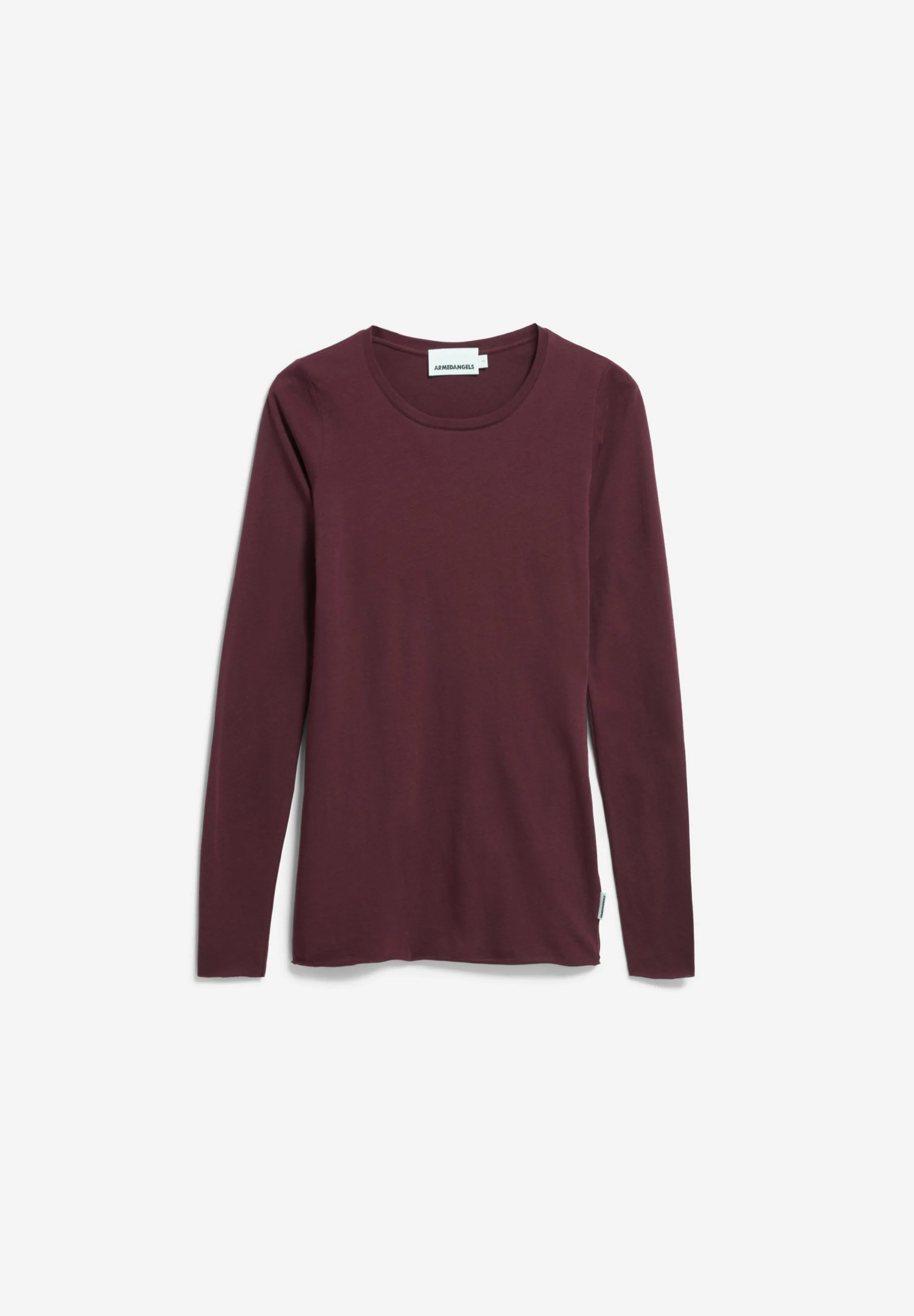 EINIAARA SOFT LANGARMSHIRT | dark cranberry - Image 6