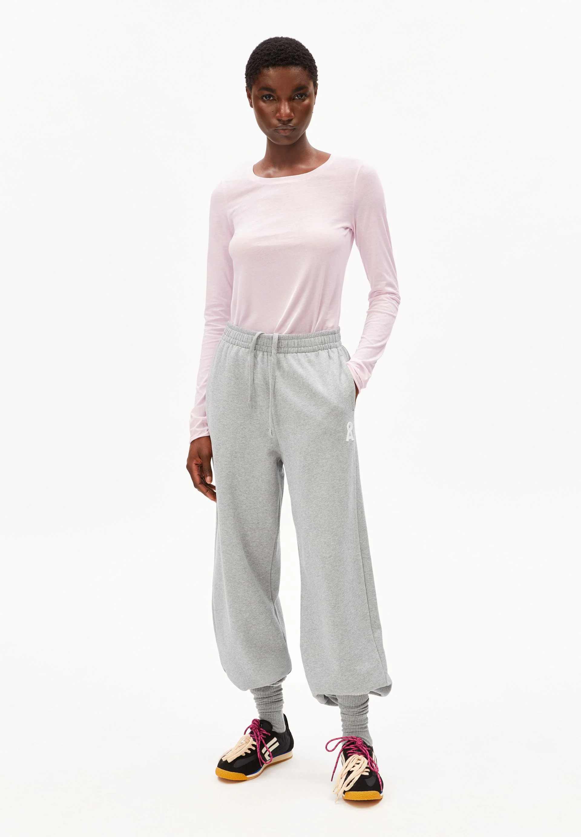 EINIAARA SOFT LANGARMSHIRT | pink mist - Image 5