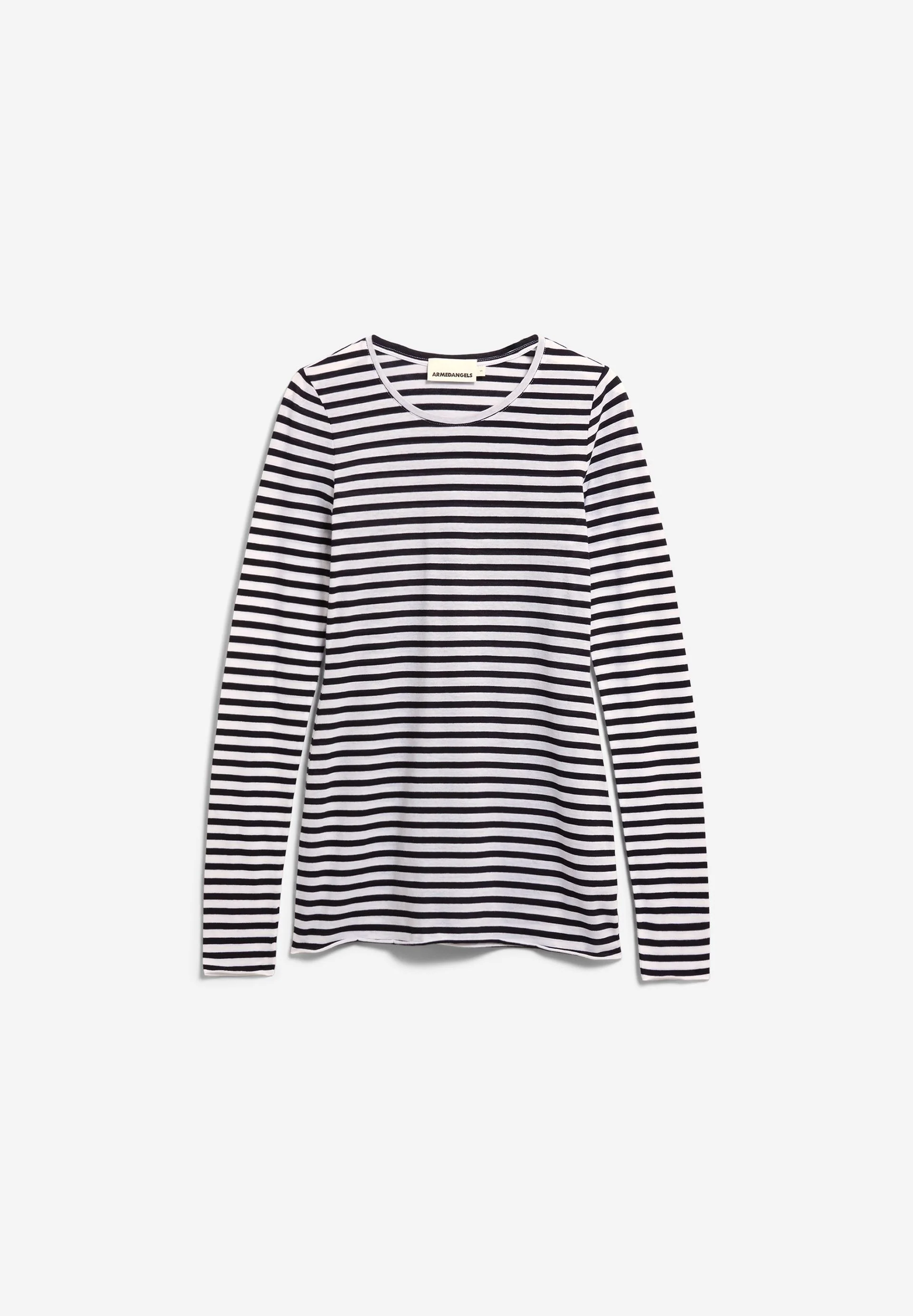 EINIAARA STRIPE LONGSLEEVE | white-black - Image 7