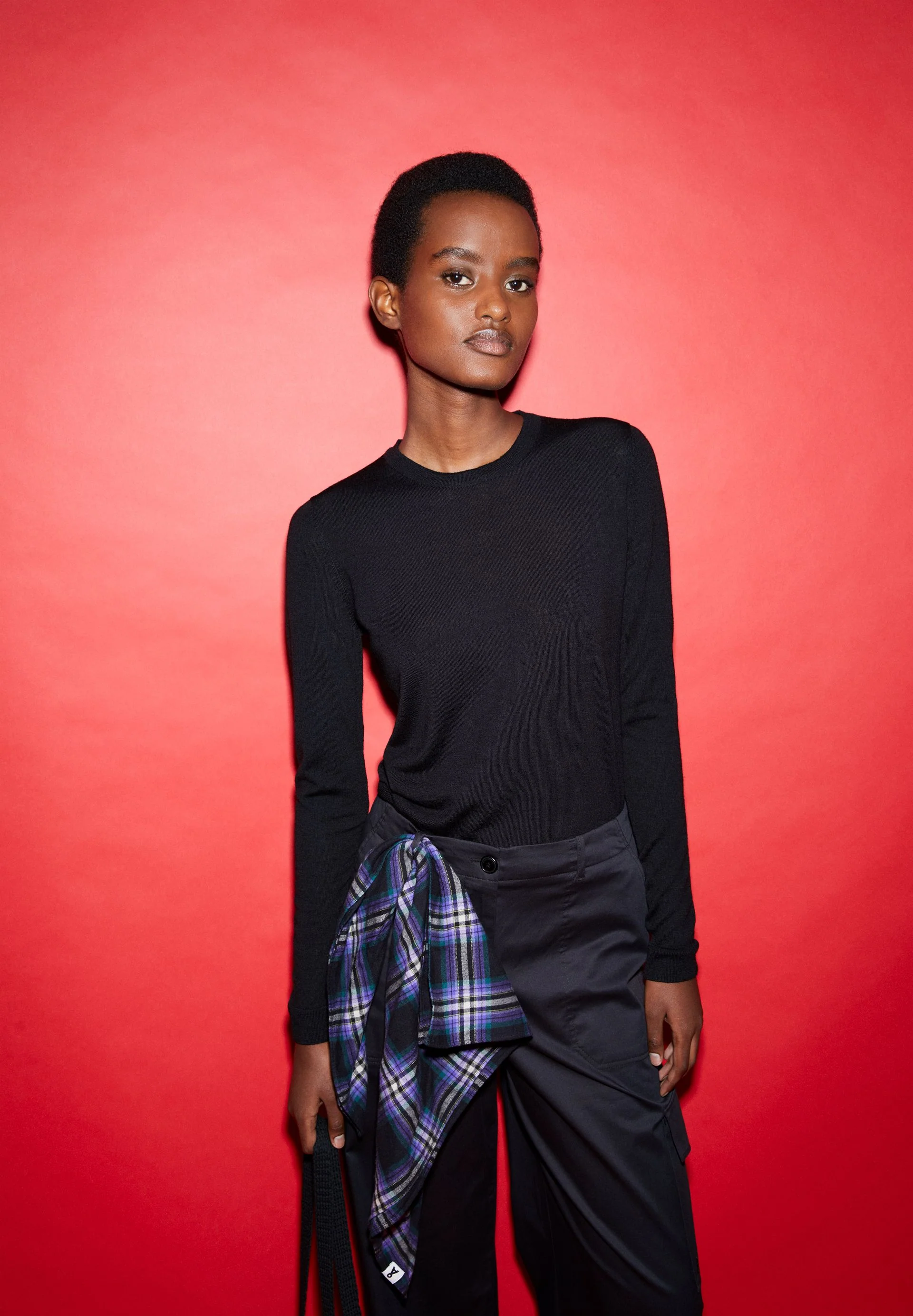 ELDIAA MERINO STRICKPULLOVER | black - Image 4