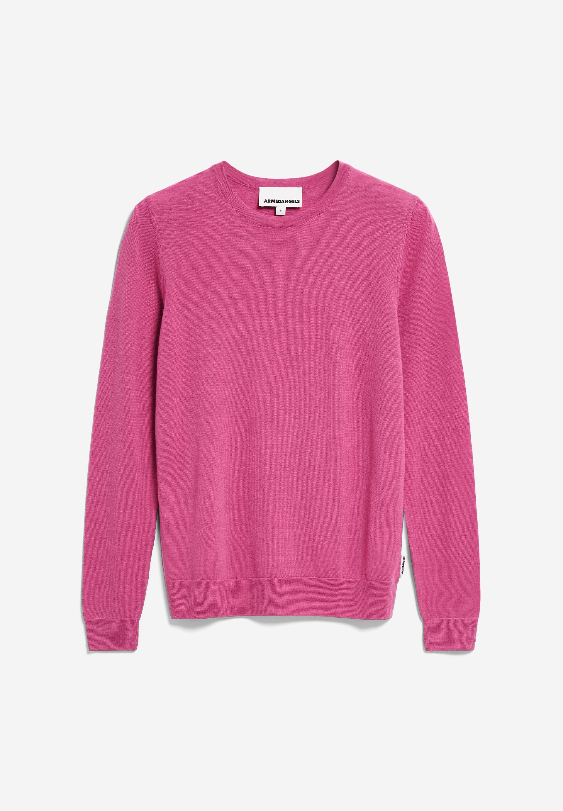 ELDIAA MERINO STRICKPULLOVER | crushed berry - Image 6