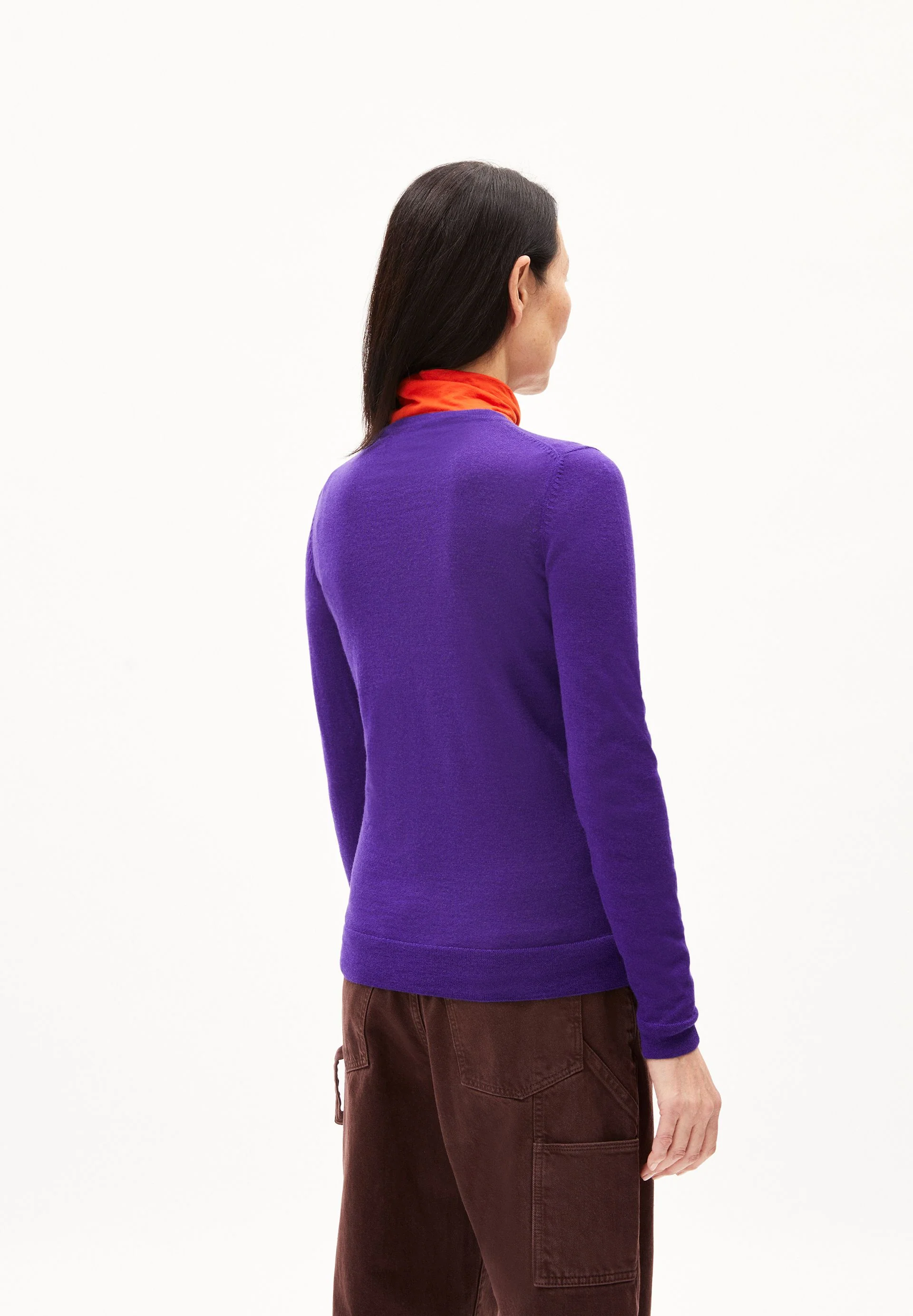 ELDIAA MERINO STRICKPULLOVER | indigo lilac - Image 2