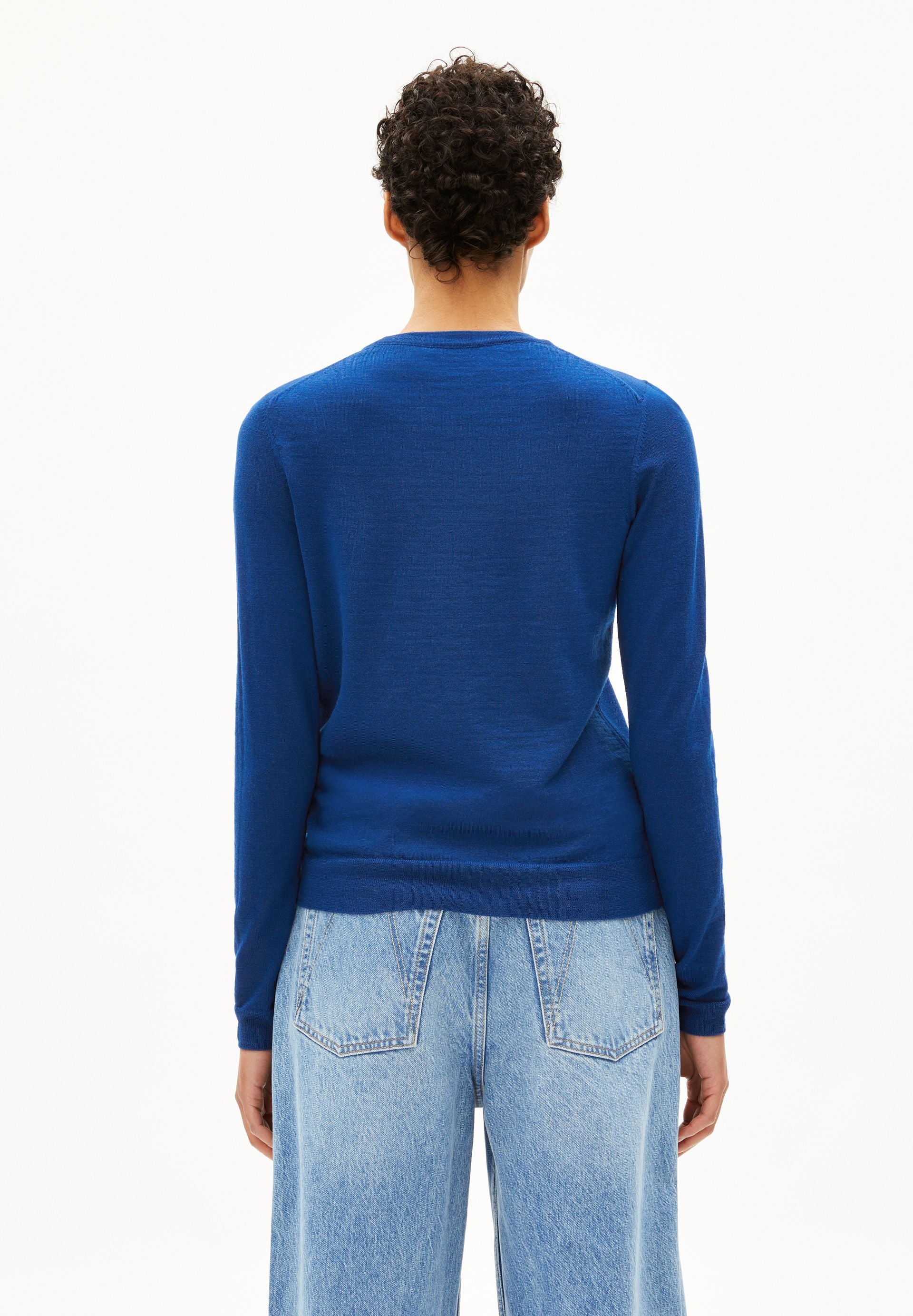 ELDIAA MERINO STRICKPULLOVER | lapis blue - Image 2