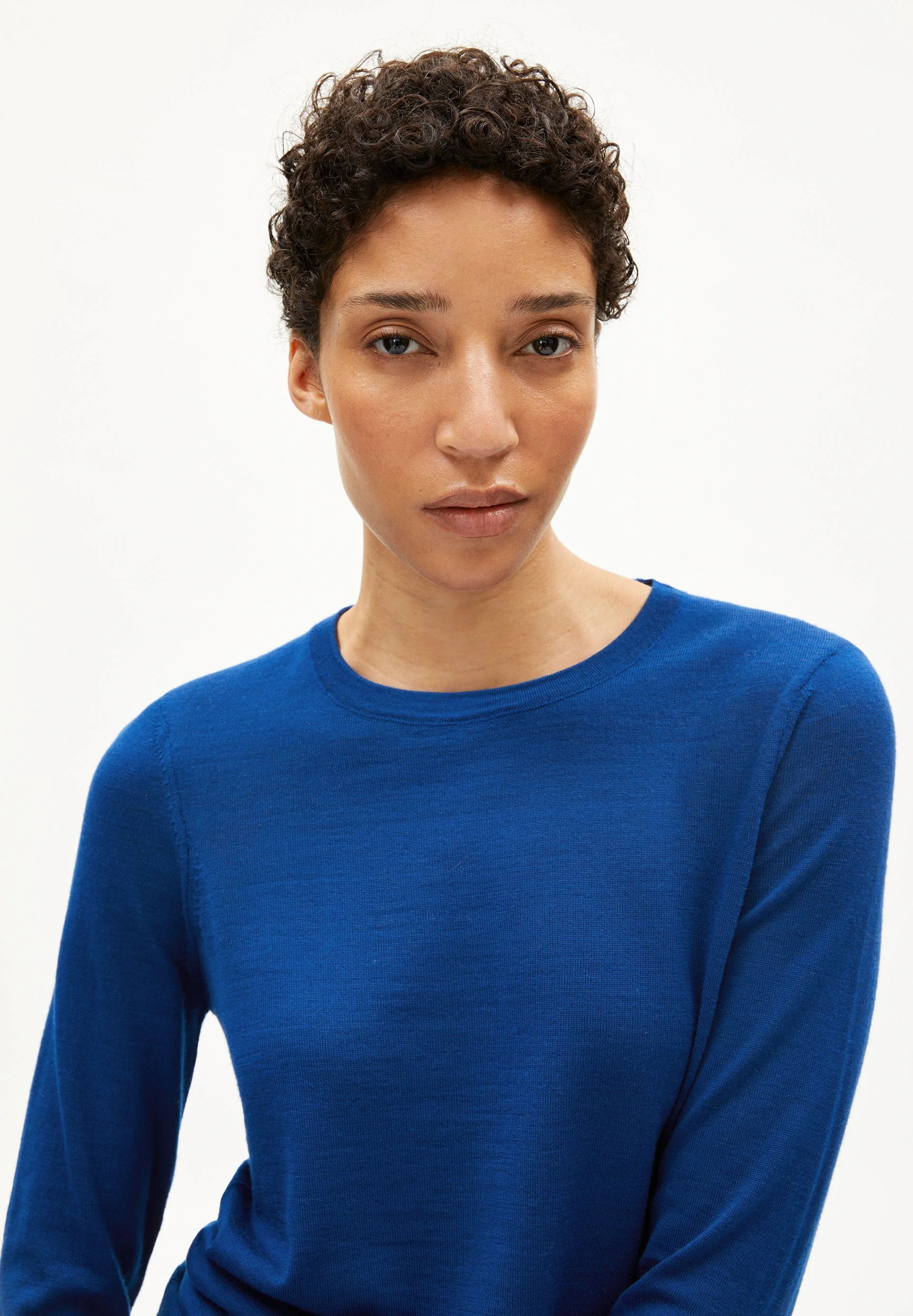 ELDIAA MERINO STRICKPULLOVER | lapis blue - Image 3