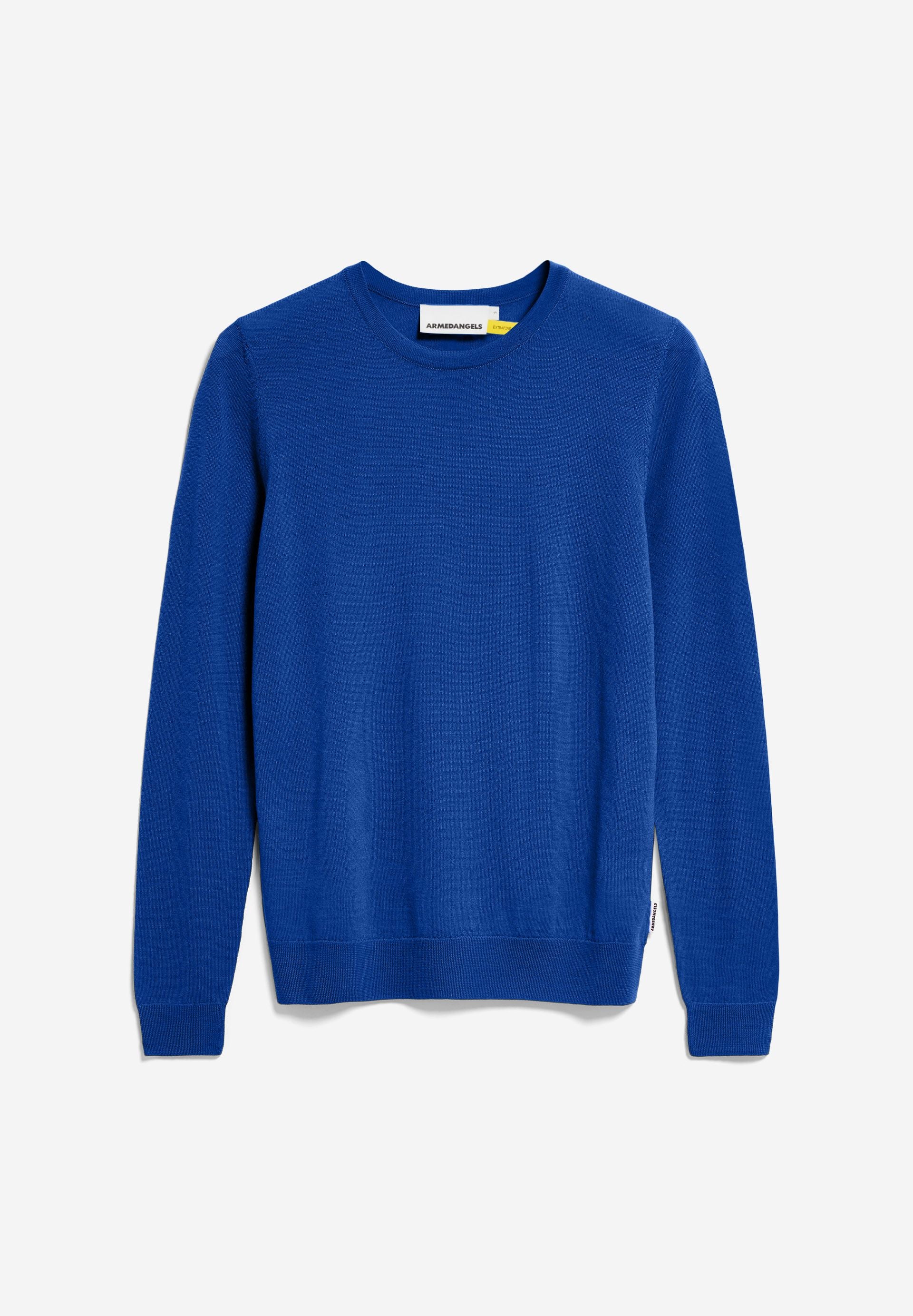 ELDIAA MERINO STRICKPULLOVER | lapis blue - Image 6