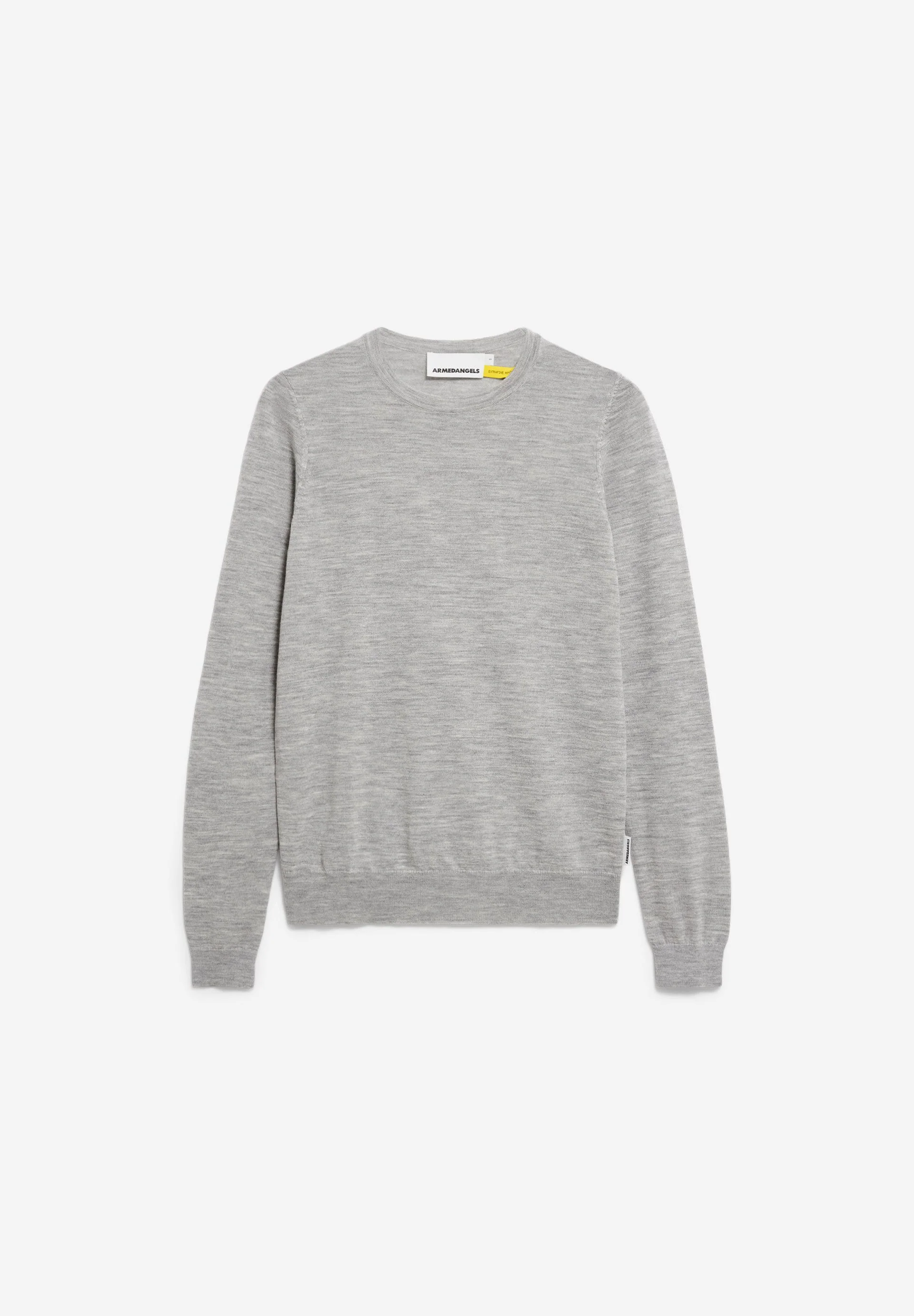 ELDIAA MERINO STRICKPULLOVER | light grey melange - Image 6
