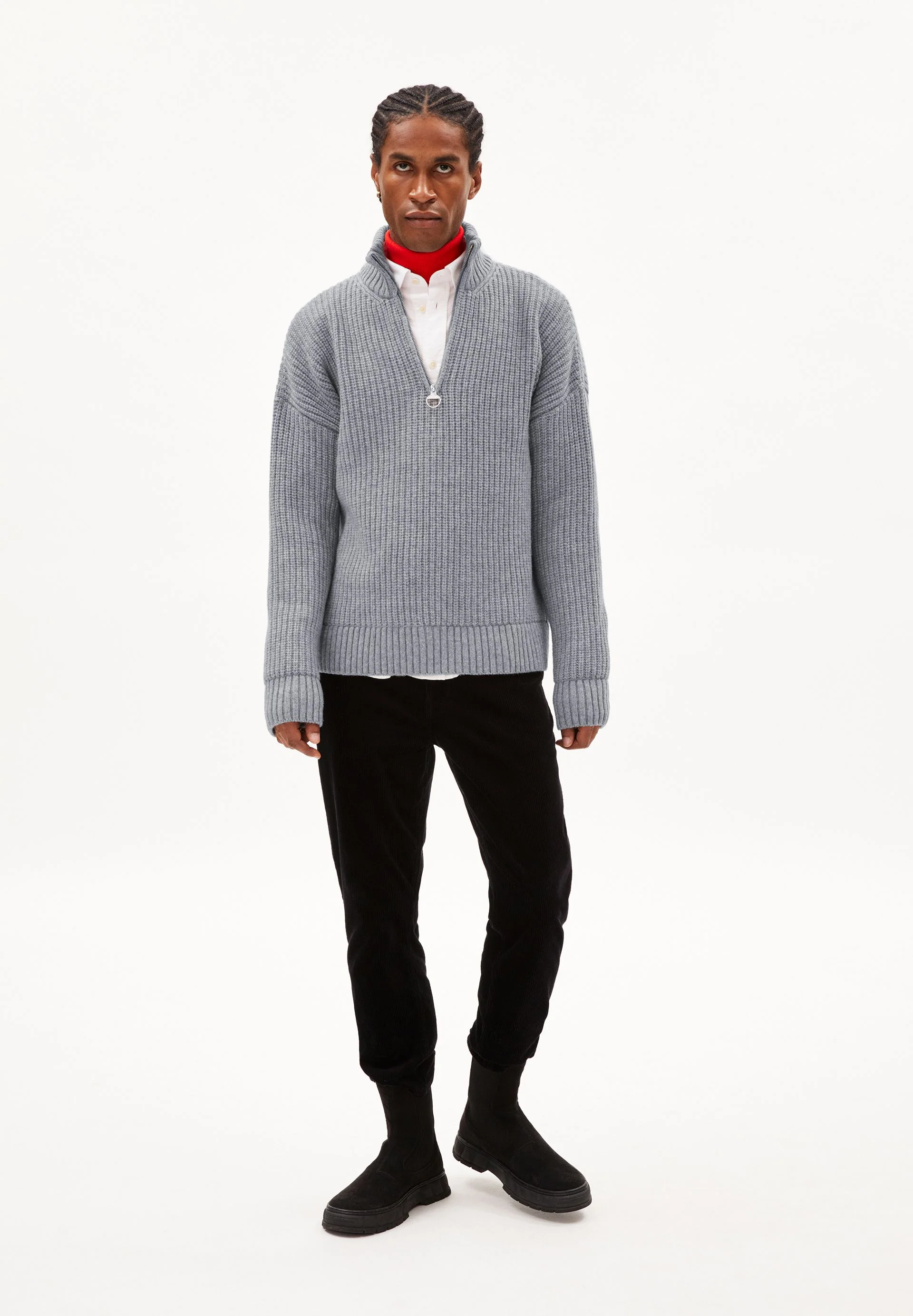 ELIJAA | light grey melange - Image 5