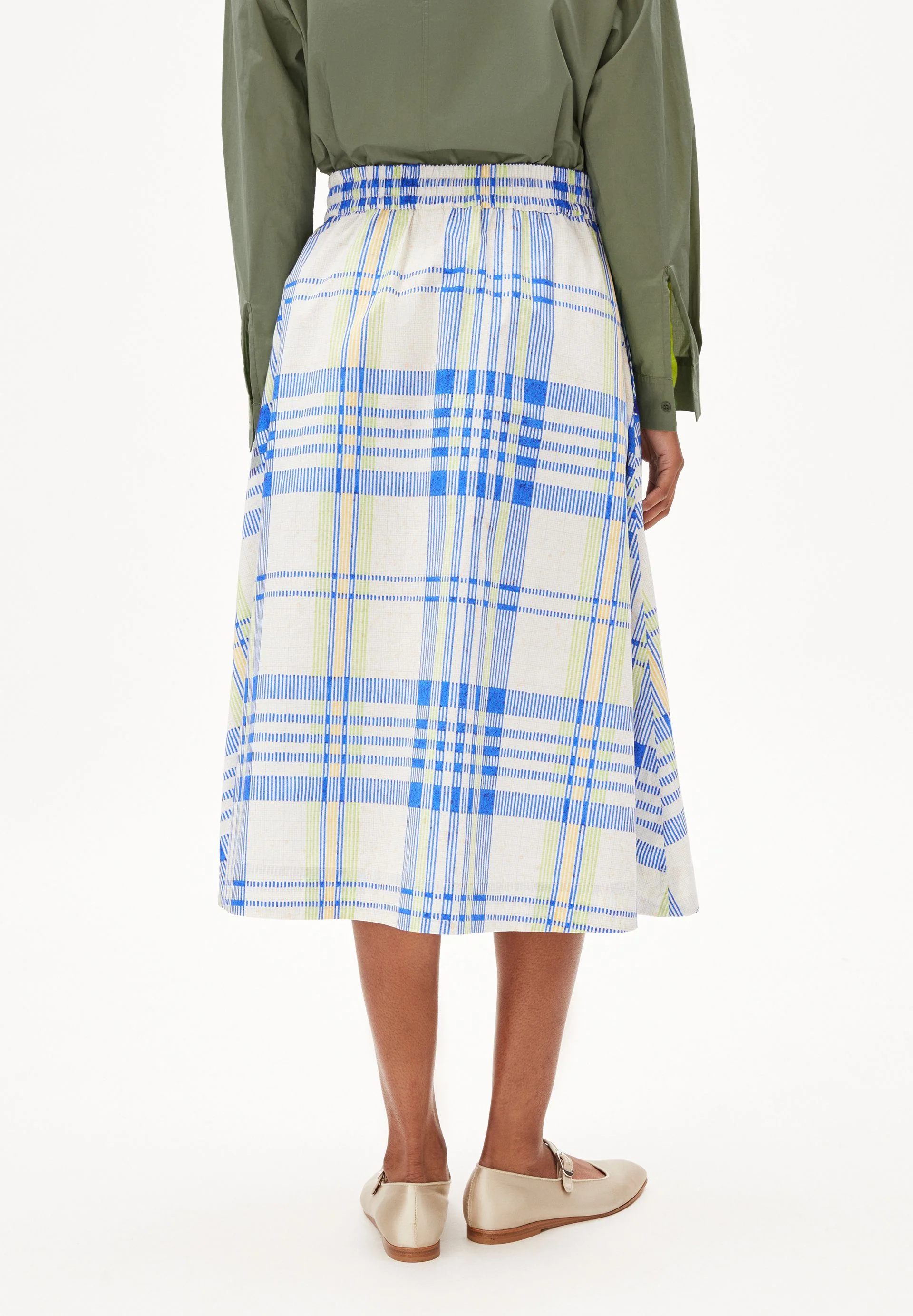 ELODIAA COLLEGE CHECK | oatmilk - Image 2