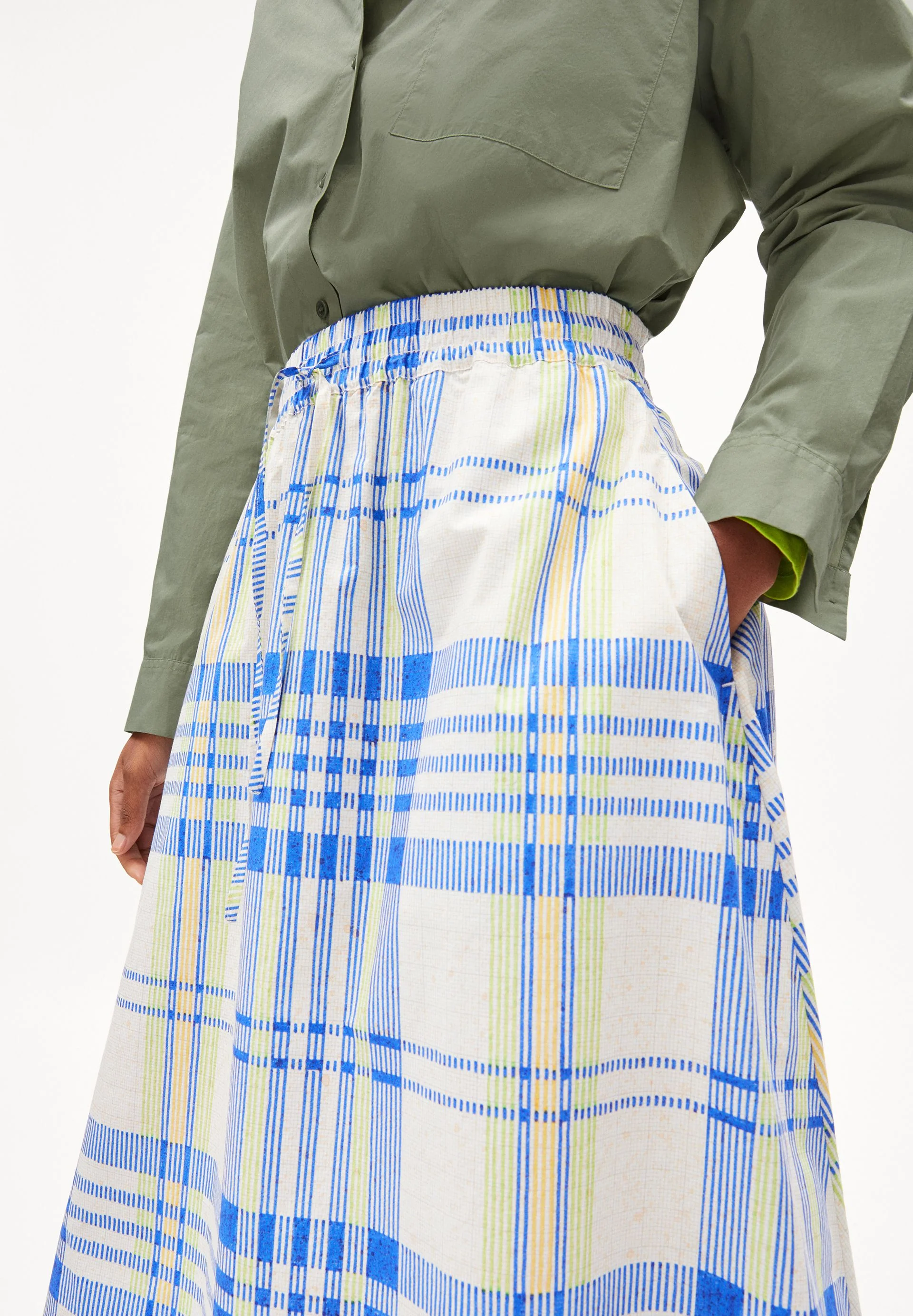 ELODIAA COLLEGE CHECK | oatmilk - Image 3