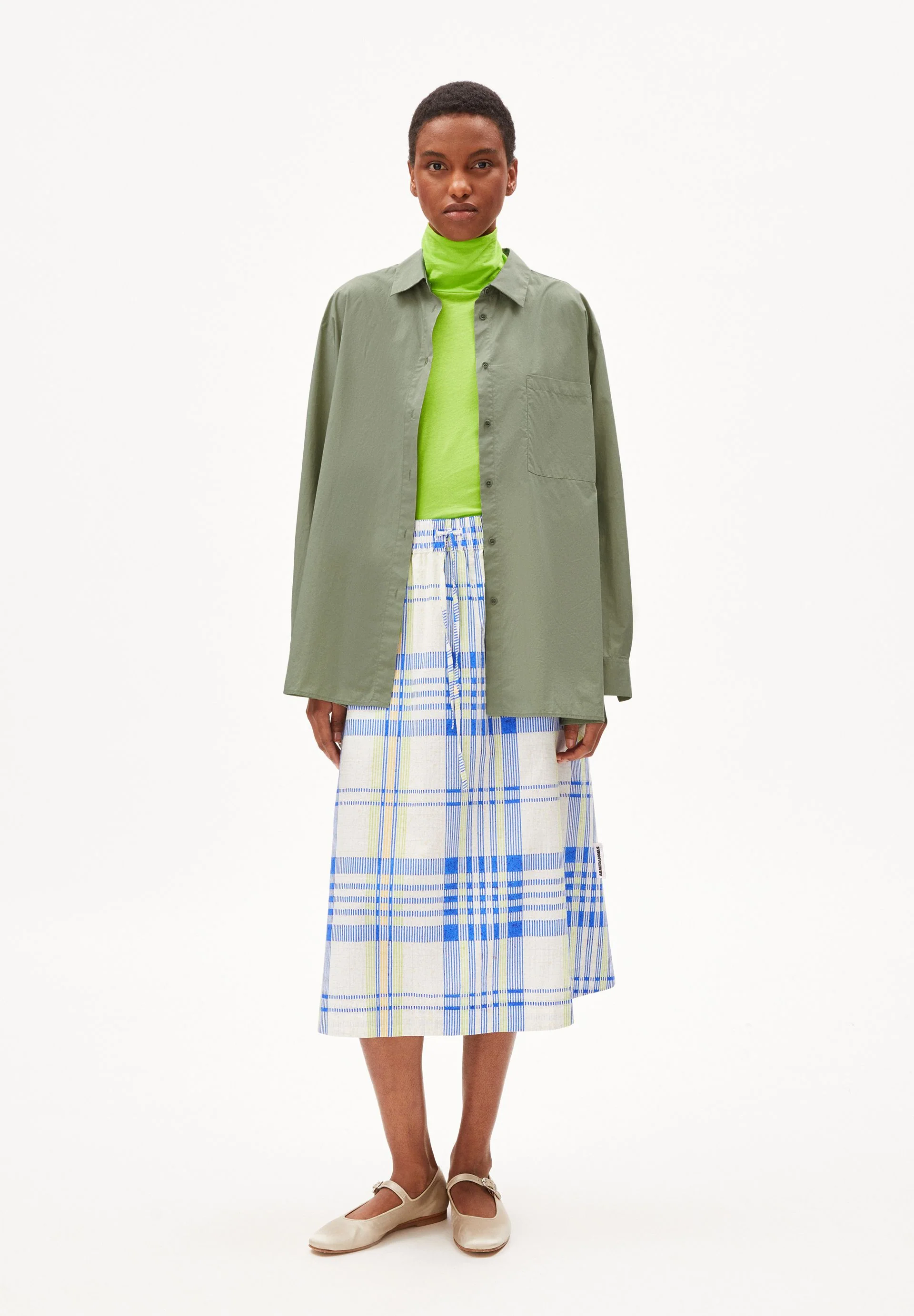 ELODIAA COLLEGE CHECK | oatmilk - Image 5