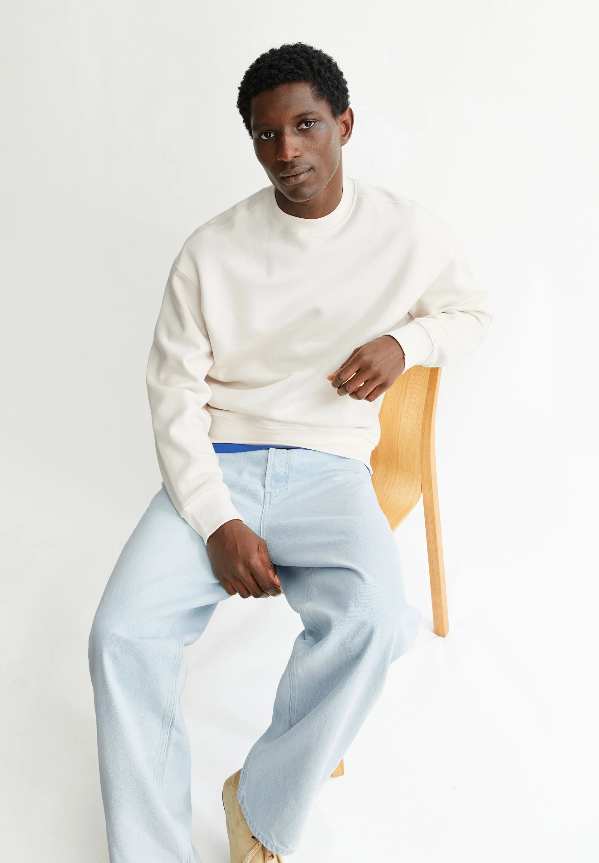 EMAAL Å ZICK ZACK SWEATSHIRT | pure - Image 4