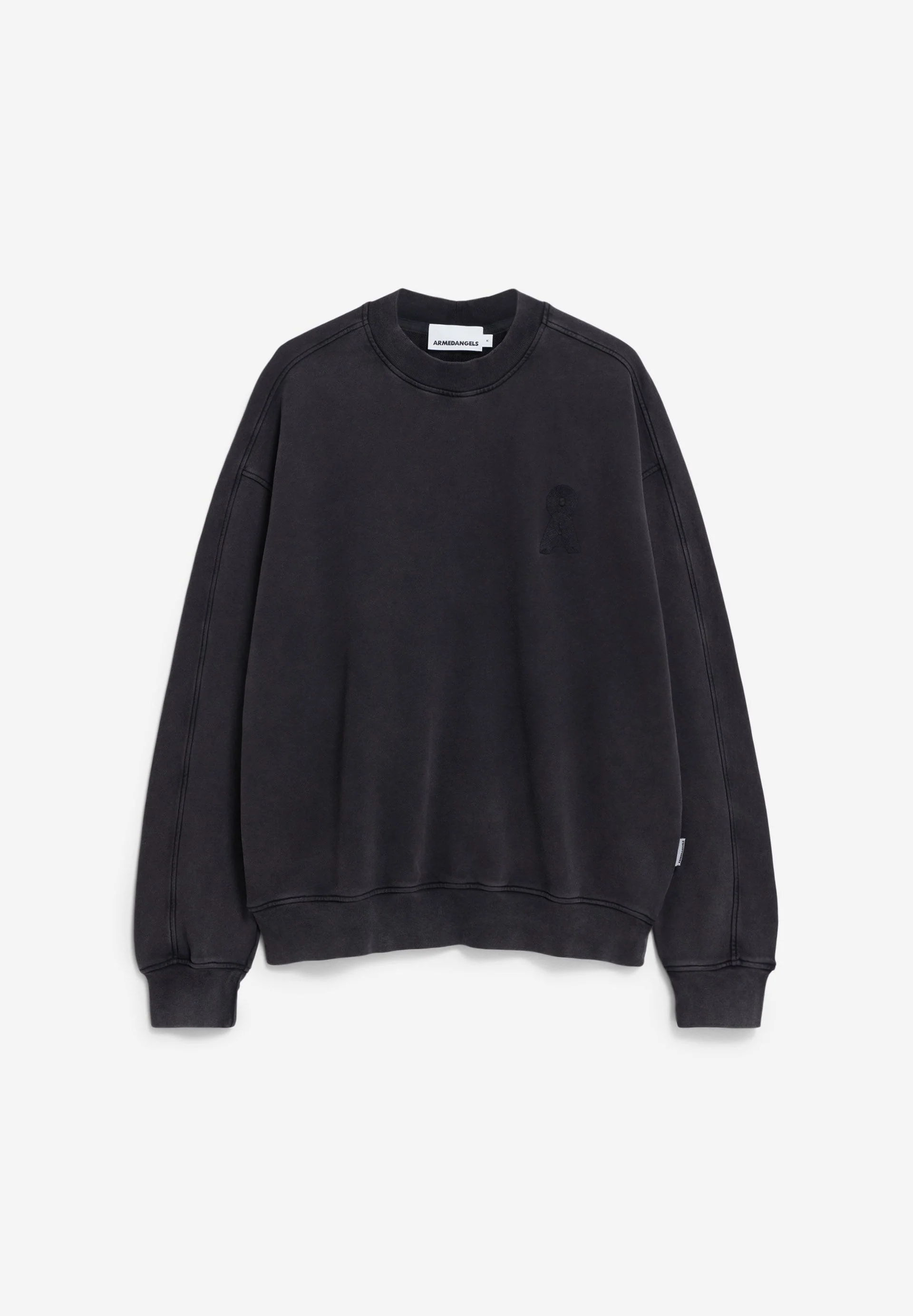 EMAAL CREWNECK GMT DYE | black washed - Image 6