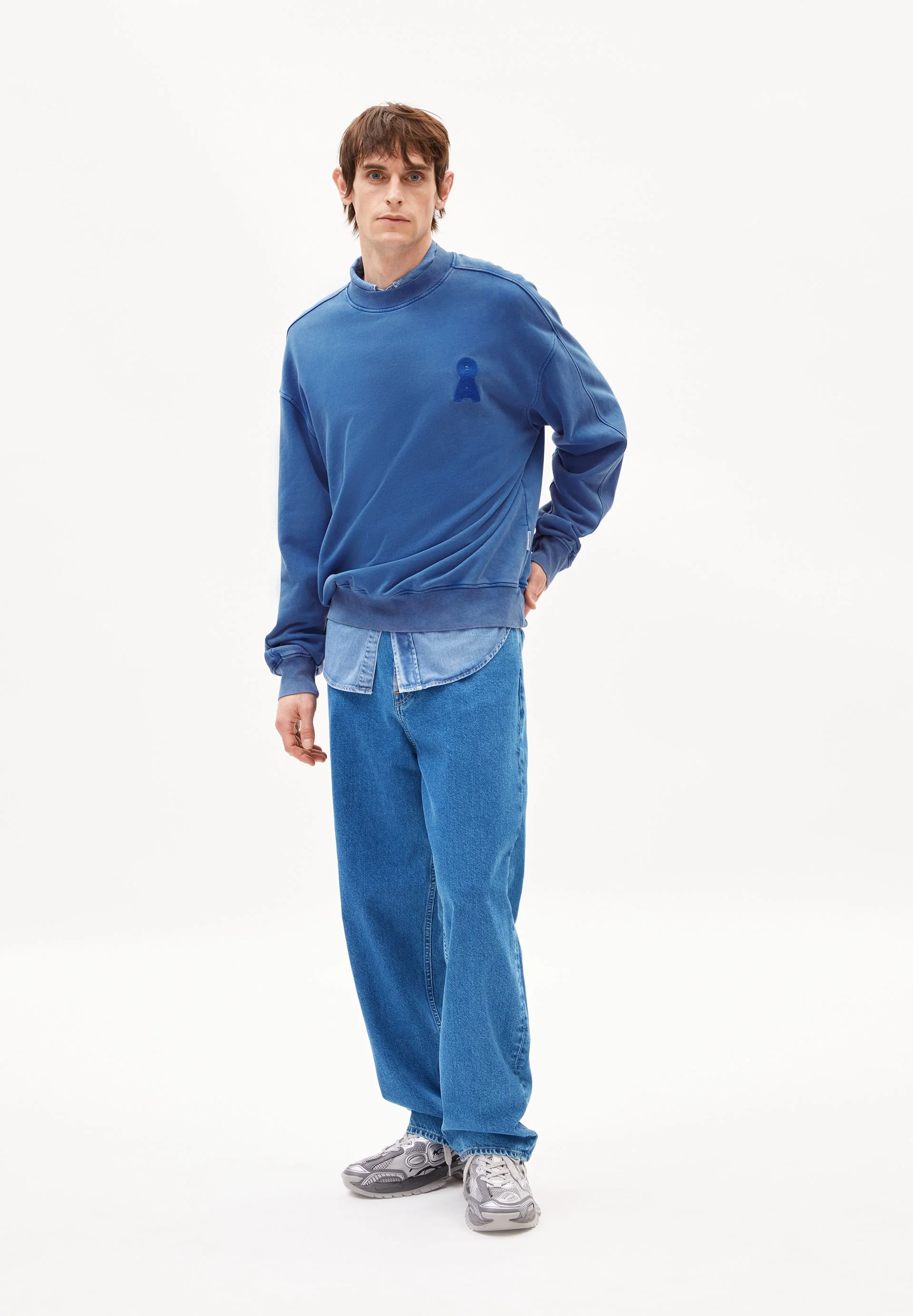 EMAAL CREWNECK GMT DYE | dynamo blue washed - Image 5