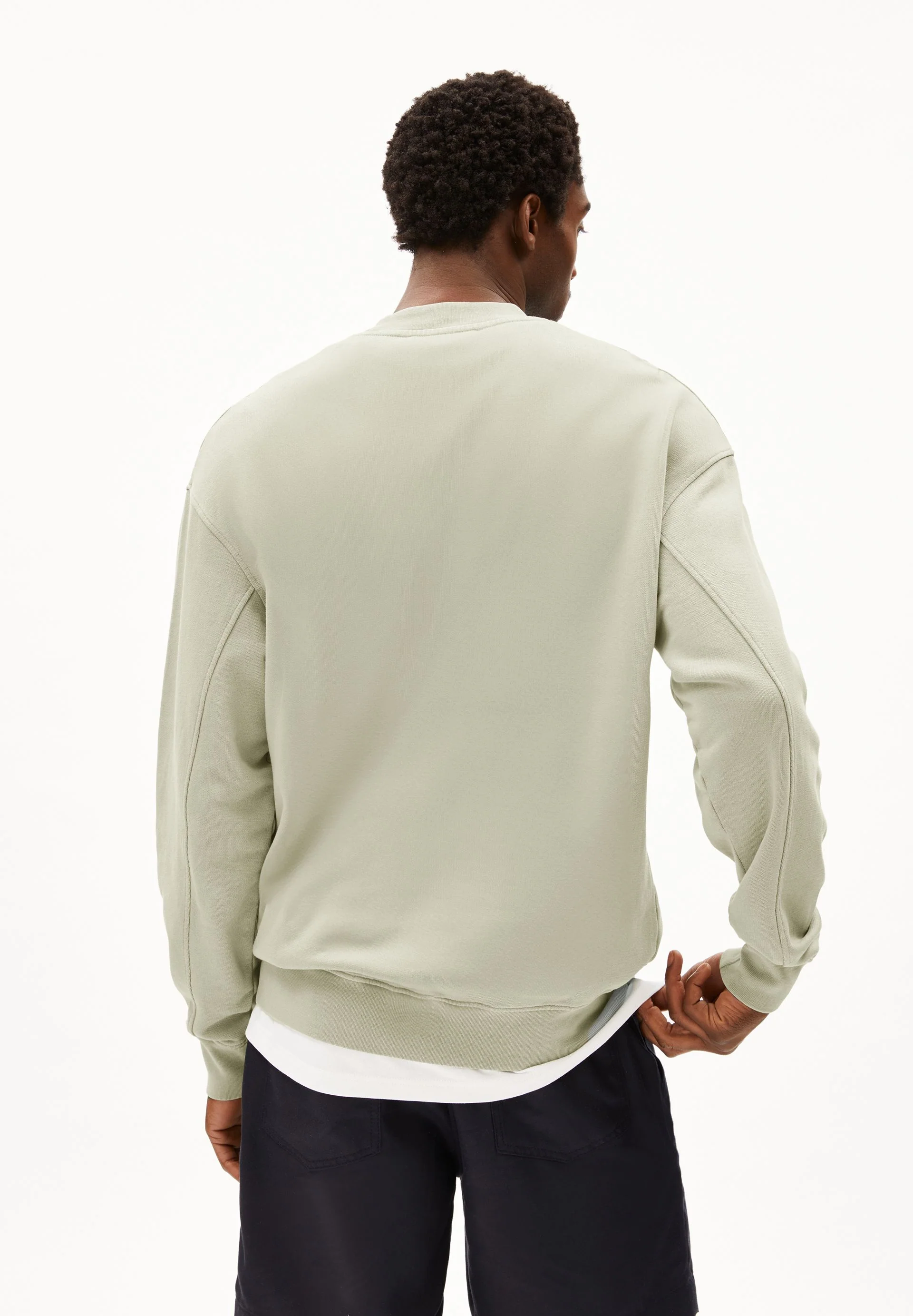 EMAAL CREWNECK GMT DYE | seagreen washed - Image 2