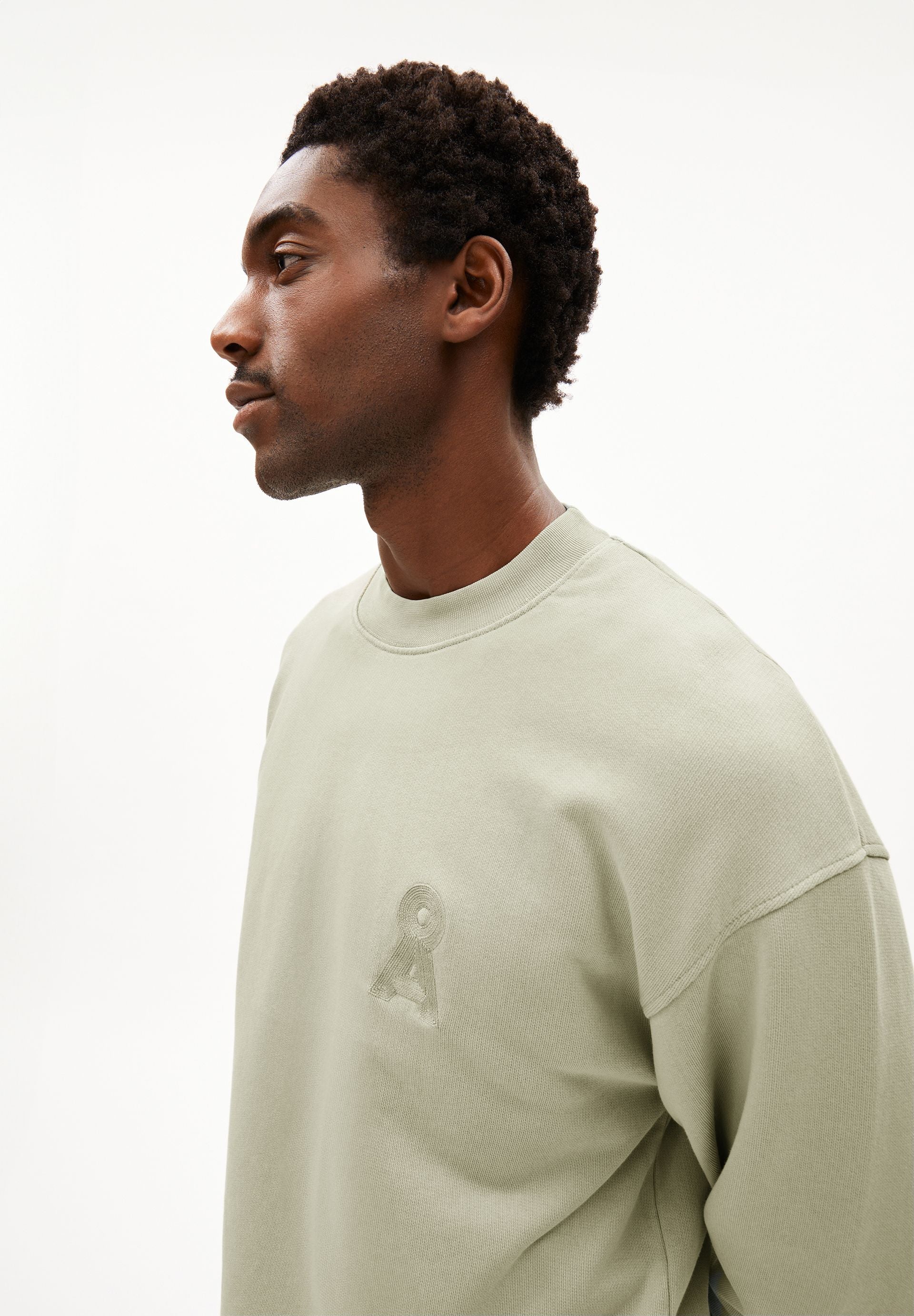 EMAAL CREWNECK GMT DYE | seagreen washed - Image 3