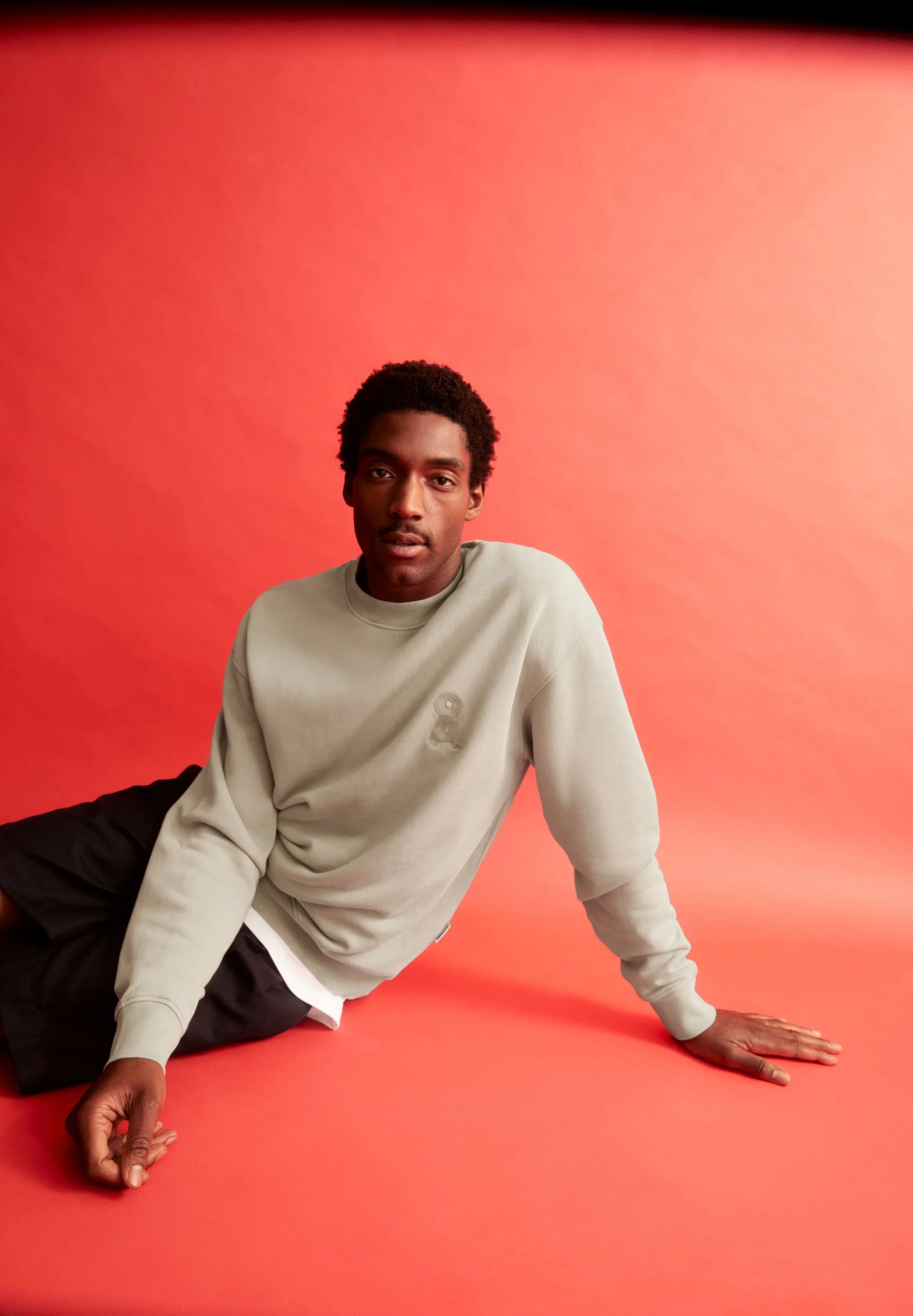 EMAAL CREWNECK GMT DYE | seagreen washed - Image 4