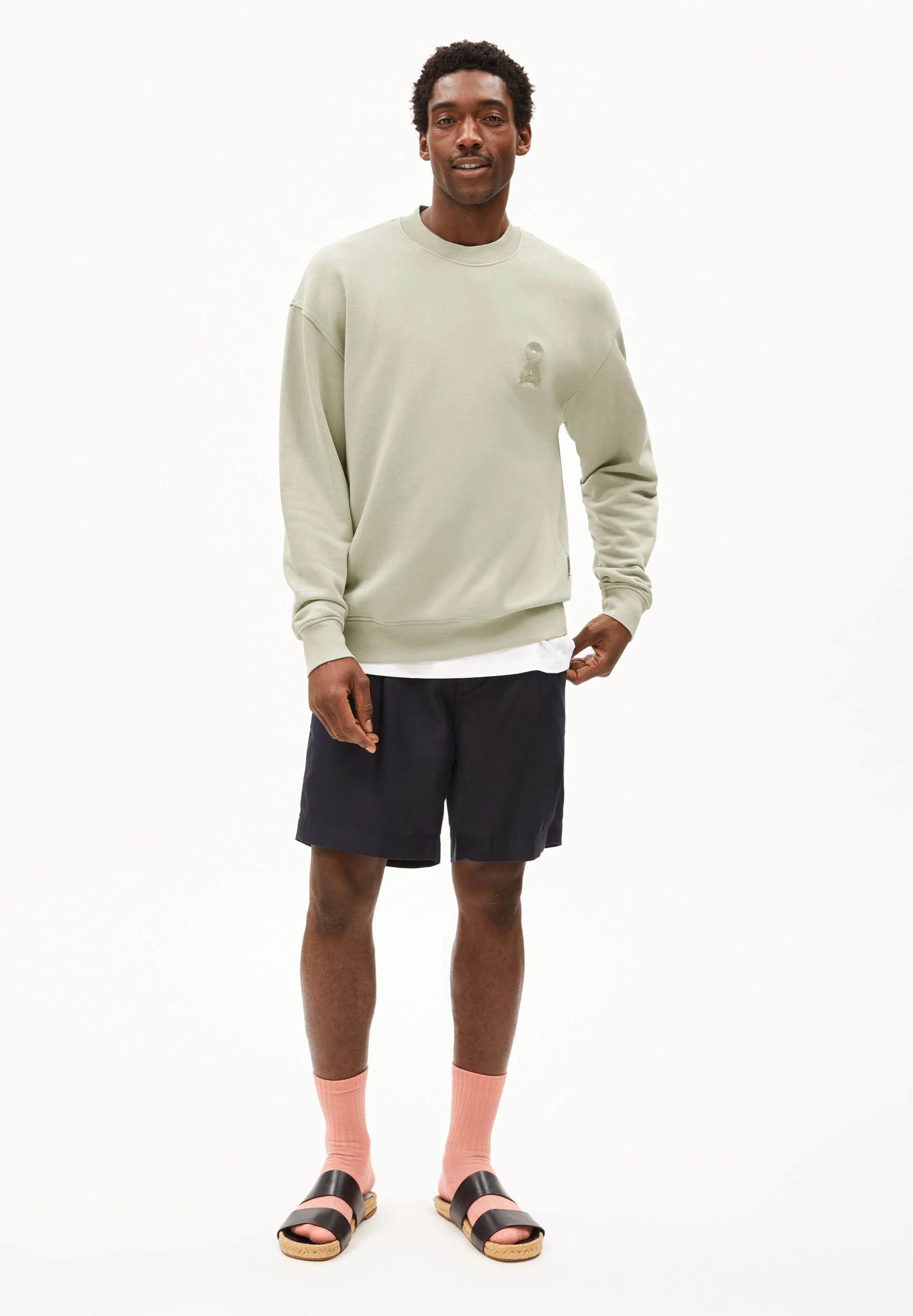 EMAAL CREWNECK GMT DYE | seagreen washed - Image 5