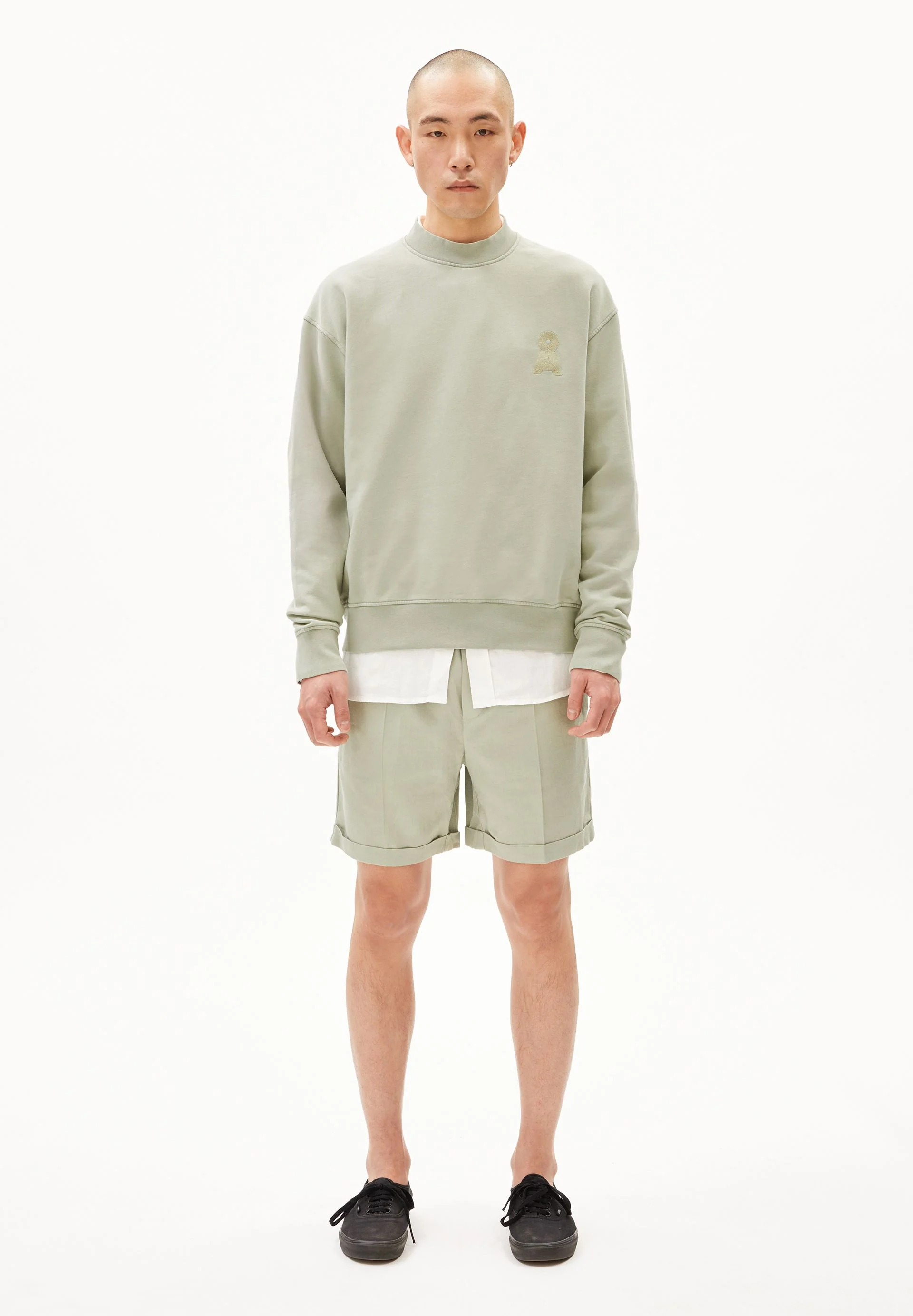 EMAAL CREWNECK GMT DYE | seagreen washed - Image 5