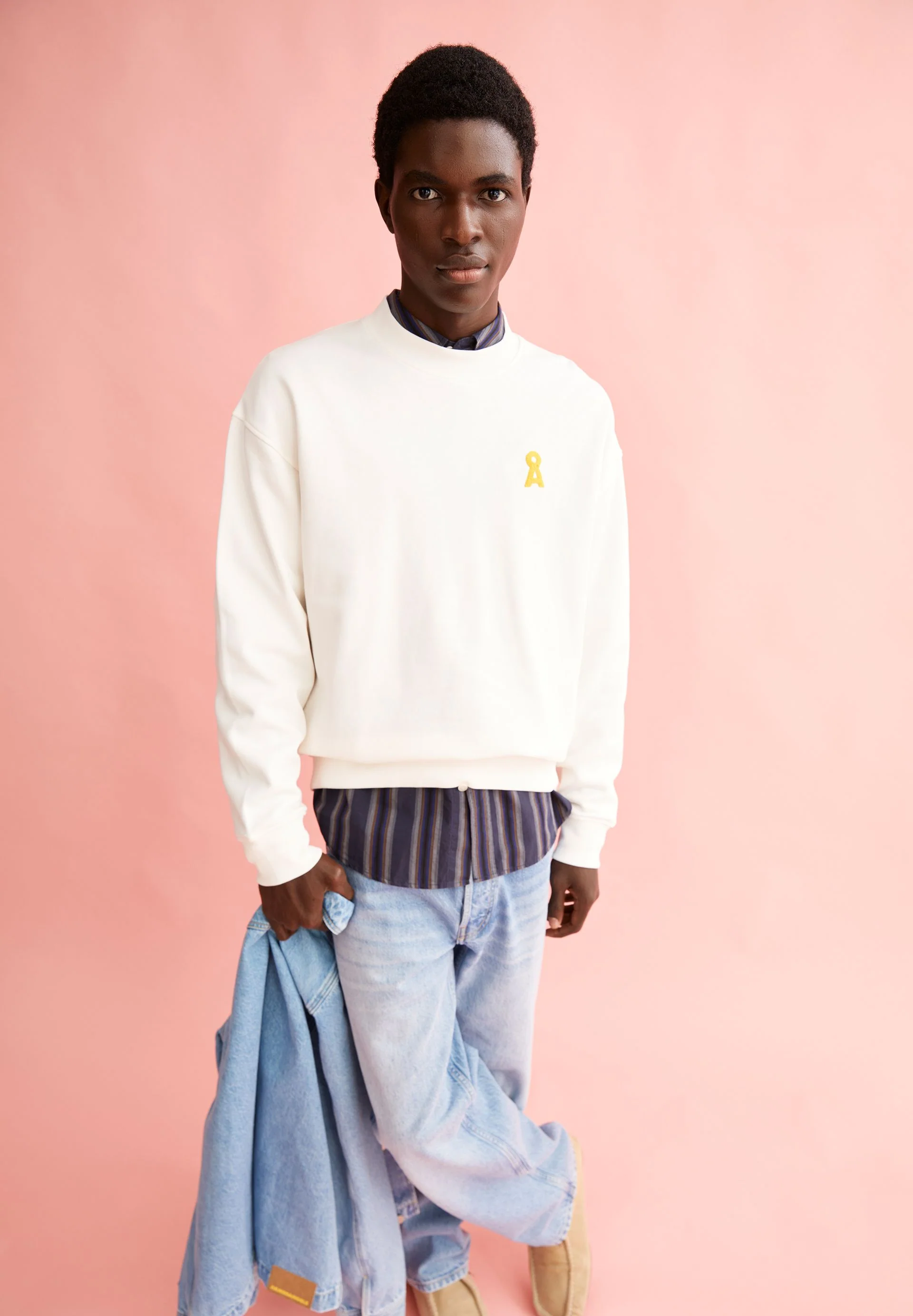EMAAL CREWNECK ICONIC Å | light oatmilk - Image 4