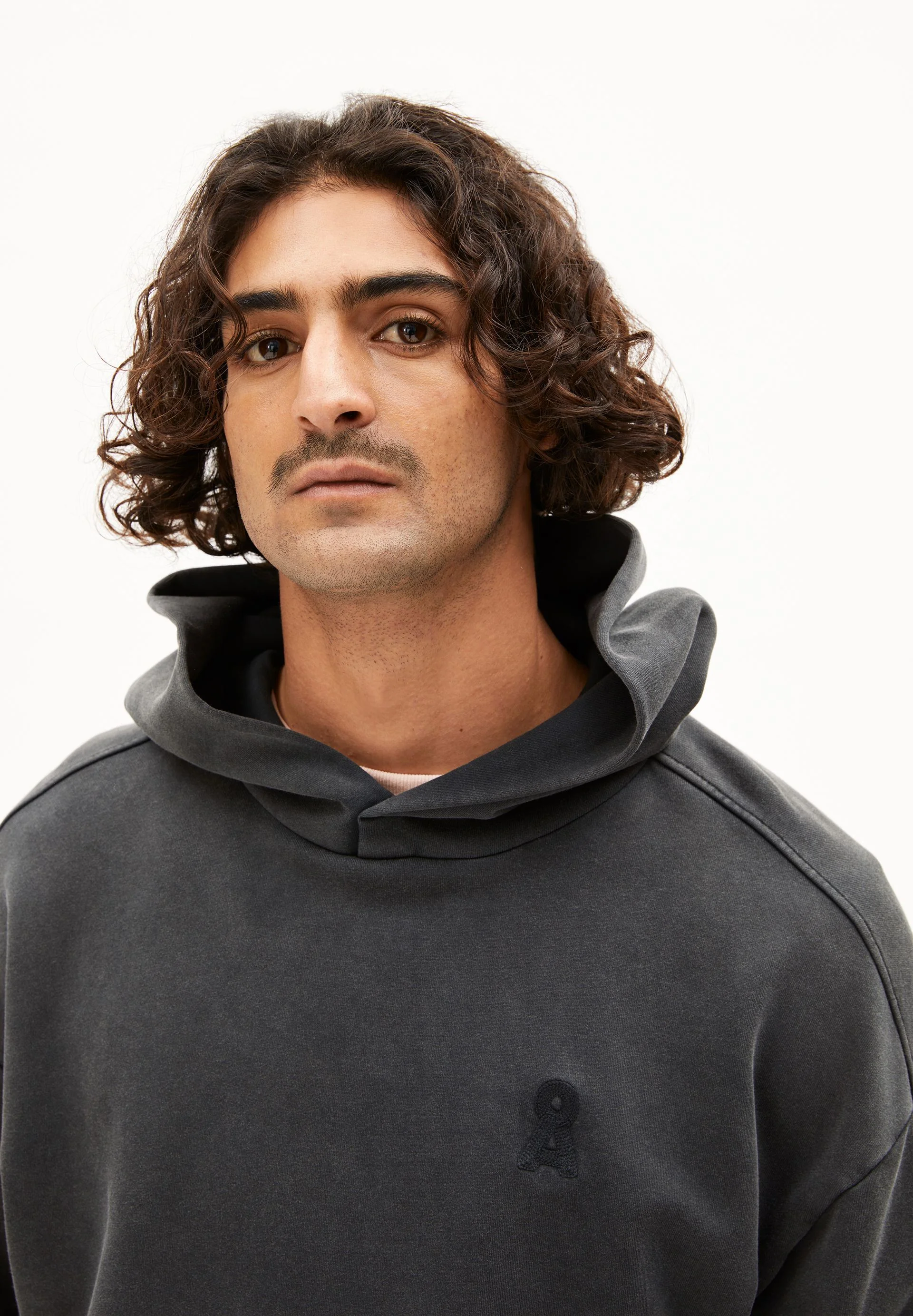 EMAAL HOODIE GMT DYE | black washed - Image 3