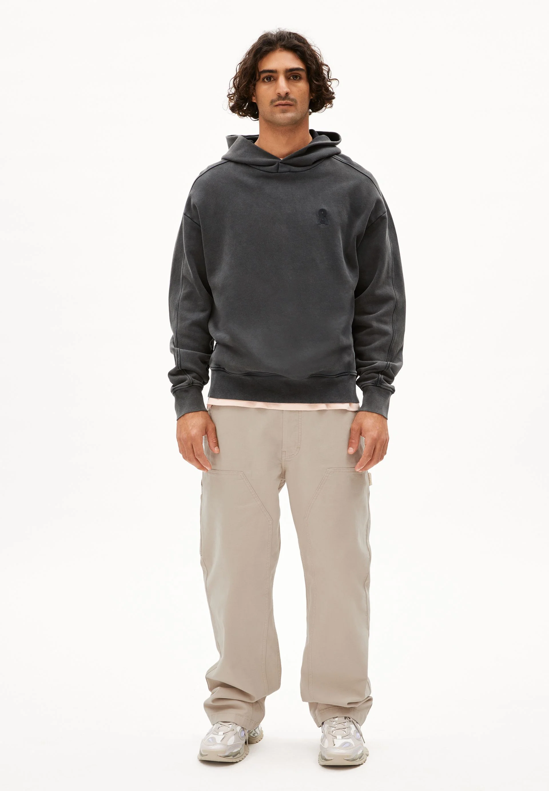 EMAAL HOODIE GMT DYE | black washed - Image 5