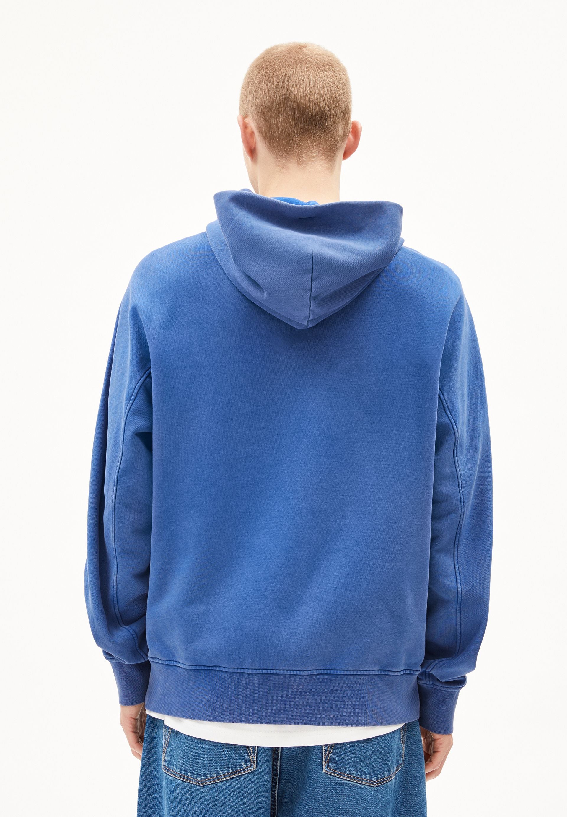 EMAAL HOODIE GMT DYE | dynamo blue washed - Image 2
