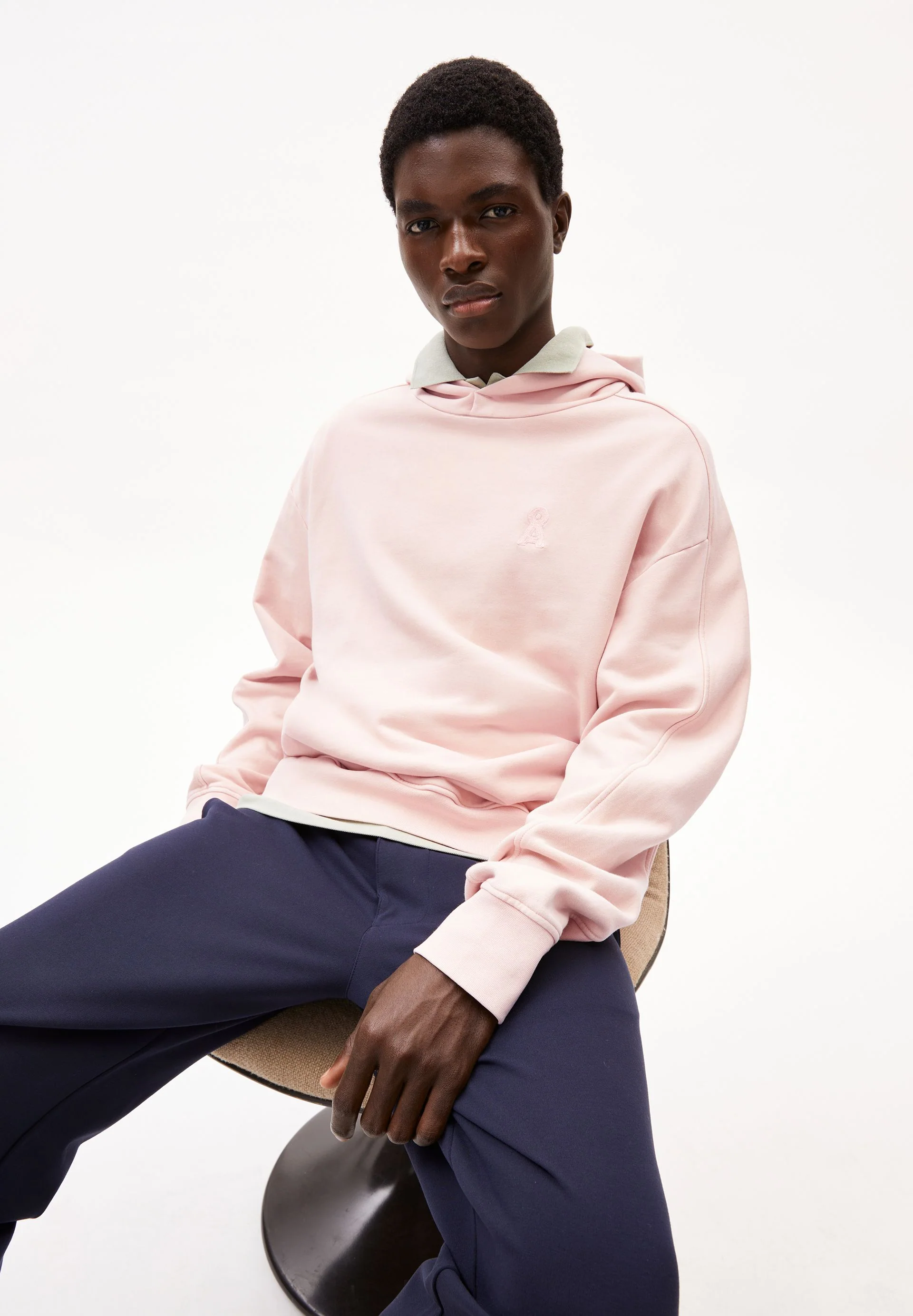 EMAAL HOODIE GMT DYE | rosalilly washed - Image 4