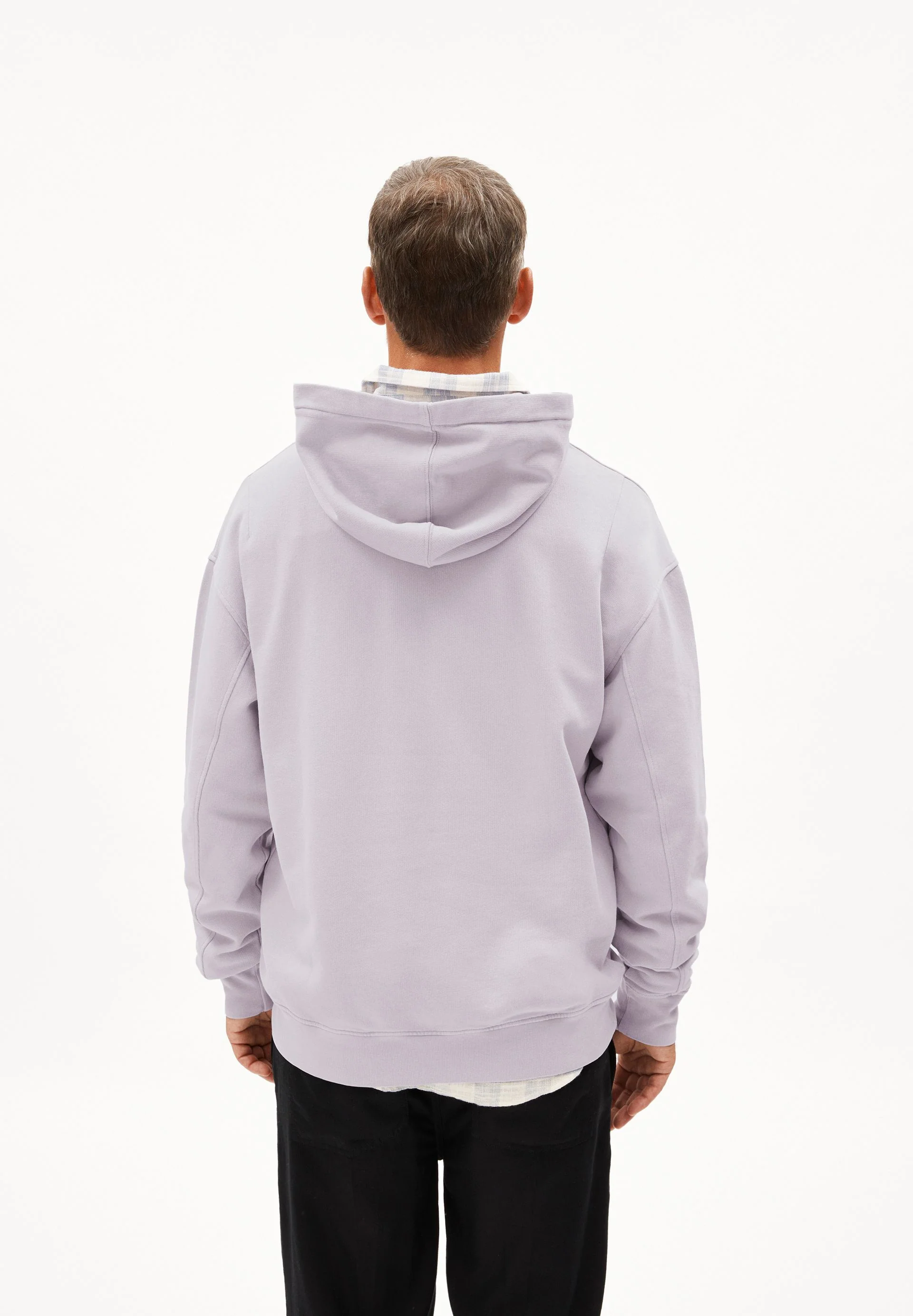 EMAAL HOODIE GMT DYE | soft lilac washed - Image 2