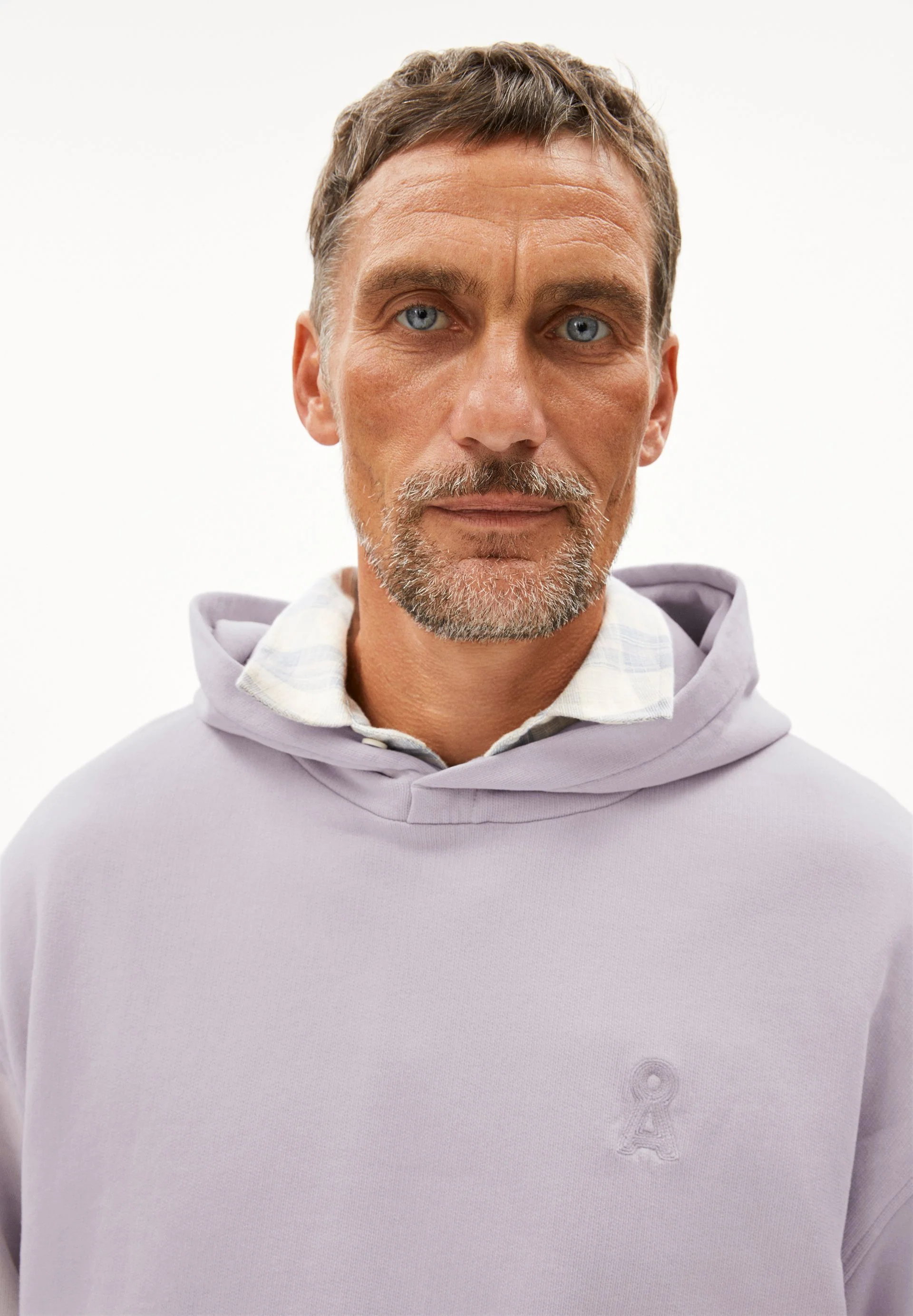 EMAAL HOODIE GMT DYE | soft lilac washed - Image 3